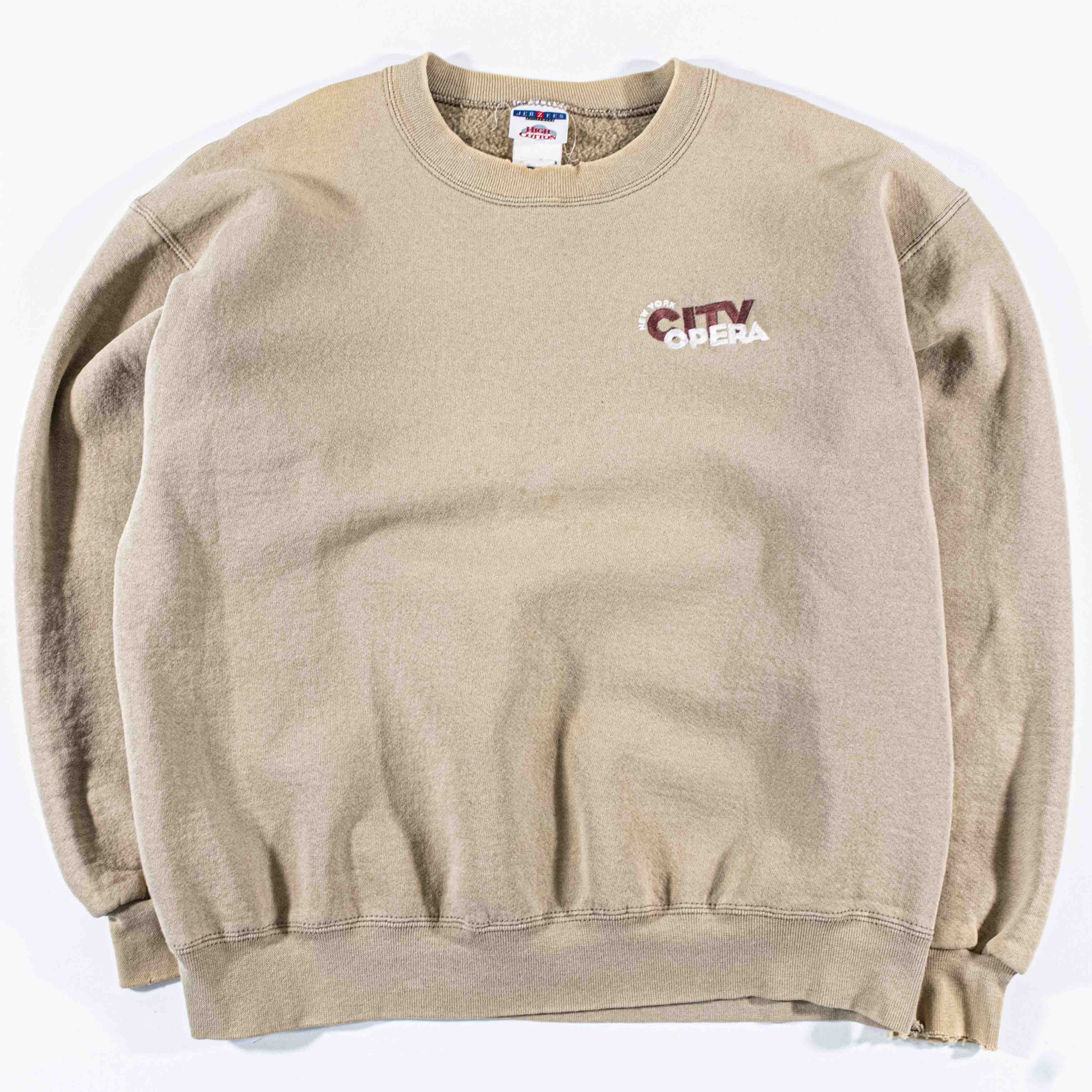 Vintage VTG 90s New York City Opera Sweatshirt Embroidered Crewneck Size US L / EU 52-54 / 3 - 1 Thumbnail