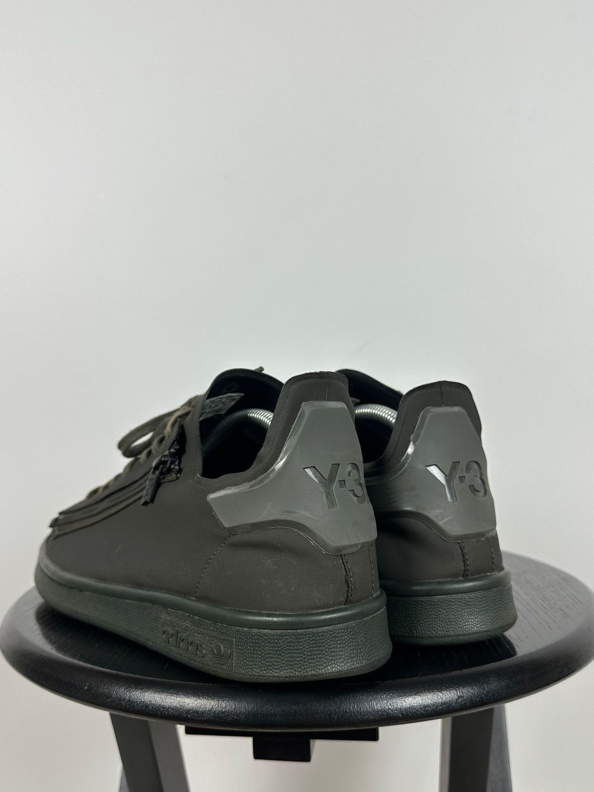 Adidas Adidas Y-3 Stan Smith Zip Khaki Low Top Sneakers Size US 8.5 / EU 41-42 - 6 Thumbnail
