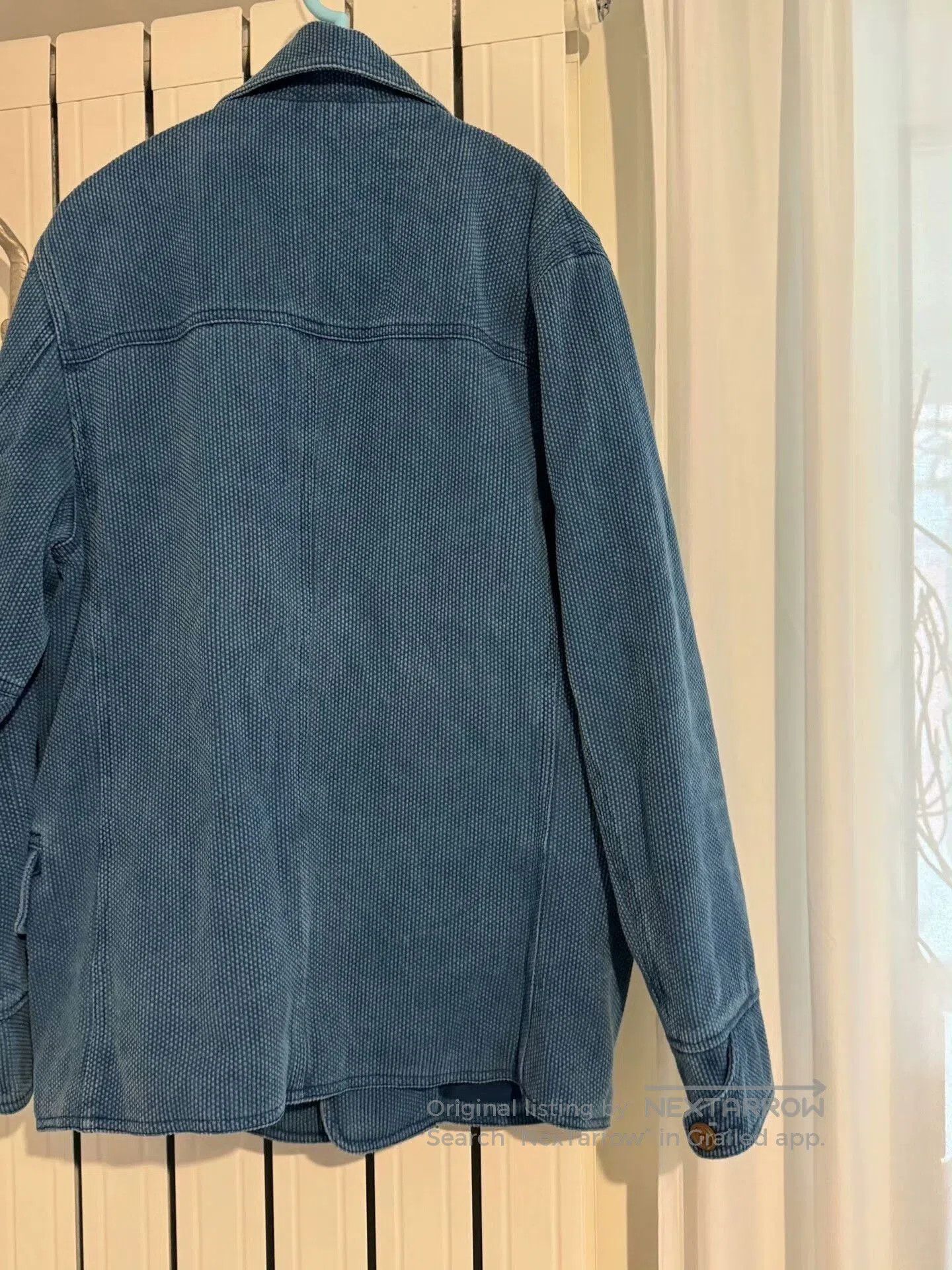 IERIB Indigo Sashiko Heavyweight Coat. Size US M / EU 48-50 / 2 - 2 Thumbnail