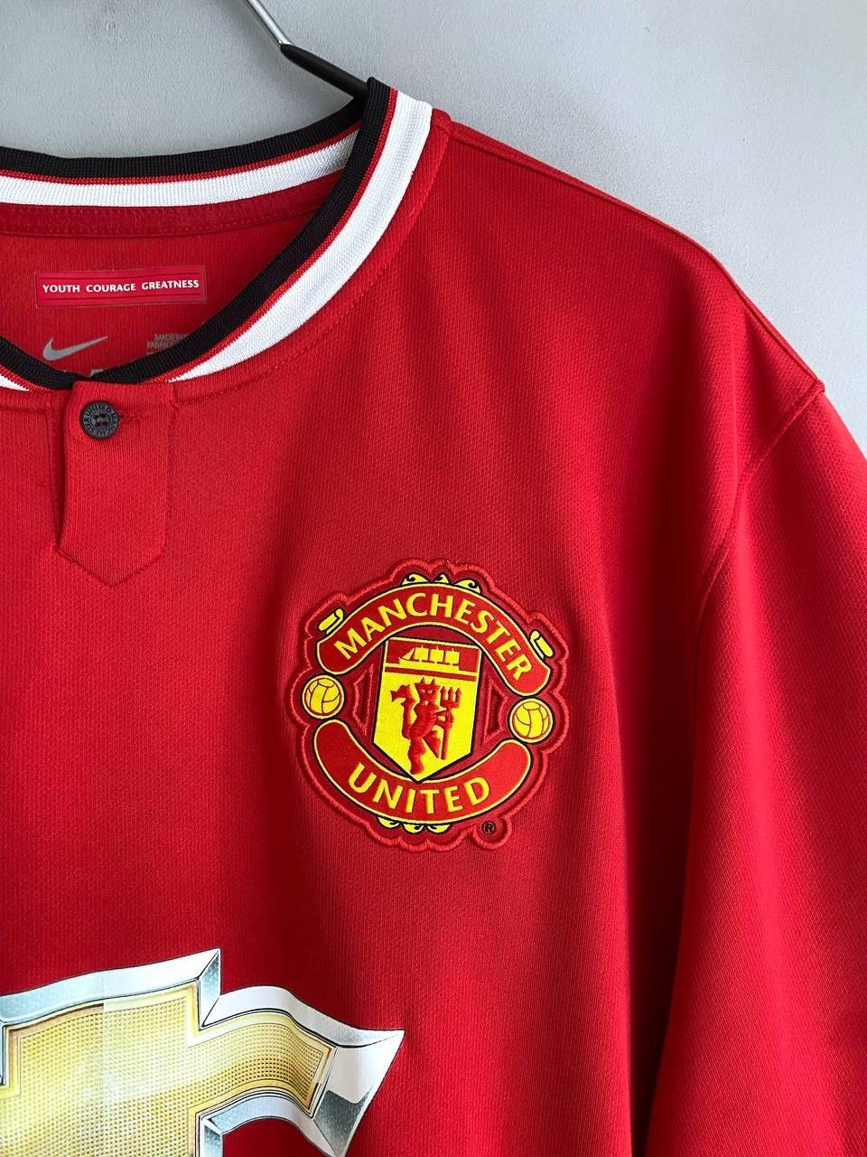 Nike Nike FC Manchester United 2014/15 Home Soccer Jersey Size XL Size US XL / EU 56 / 4 - 4 Thumbnail