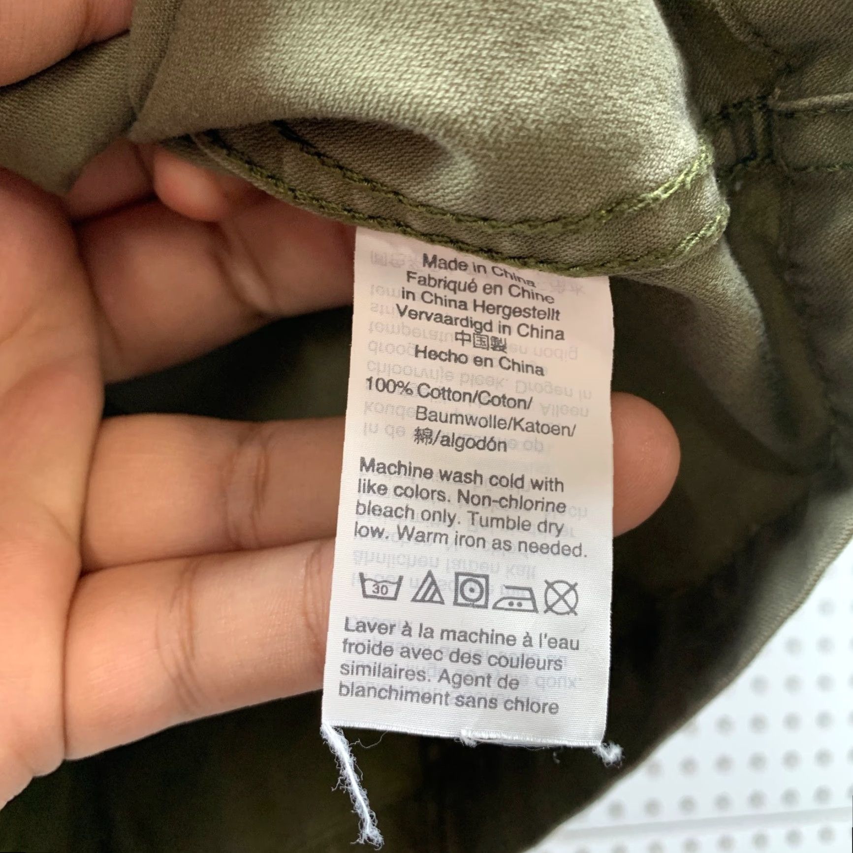 Madewell VINTAGE Madewell Military Field Jacket Womens XS Green Surplus M-65 Lightweight Zip Army Size XS / US 0-2 / IT 36-38 - 5 Thumbnail