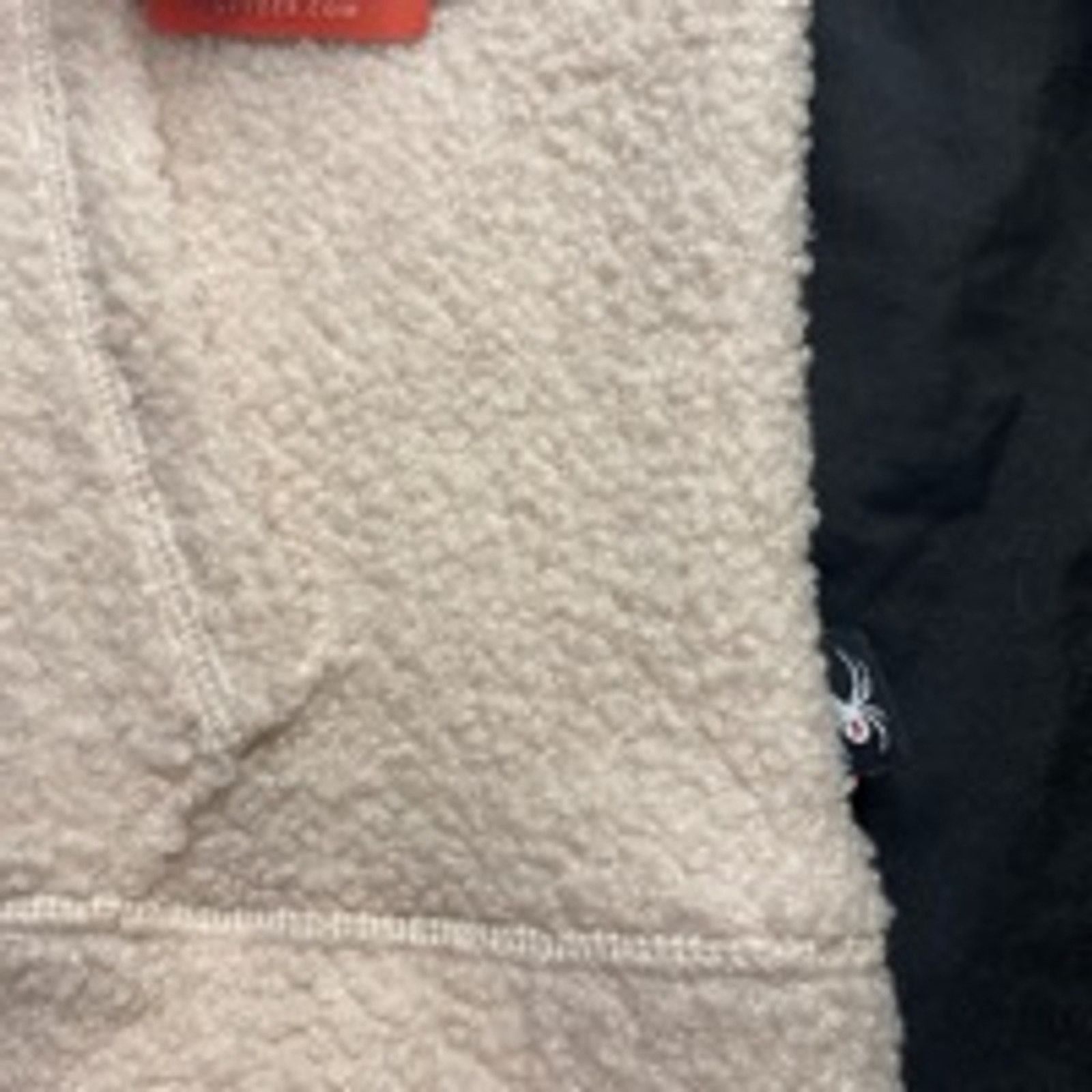 Spyder Cozy Sherpa Quarter Zip Fleece Pullover Beige Spyder Large Size L / US 10 / IT 46 - 8 Thumbnail
