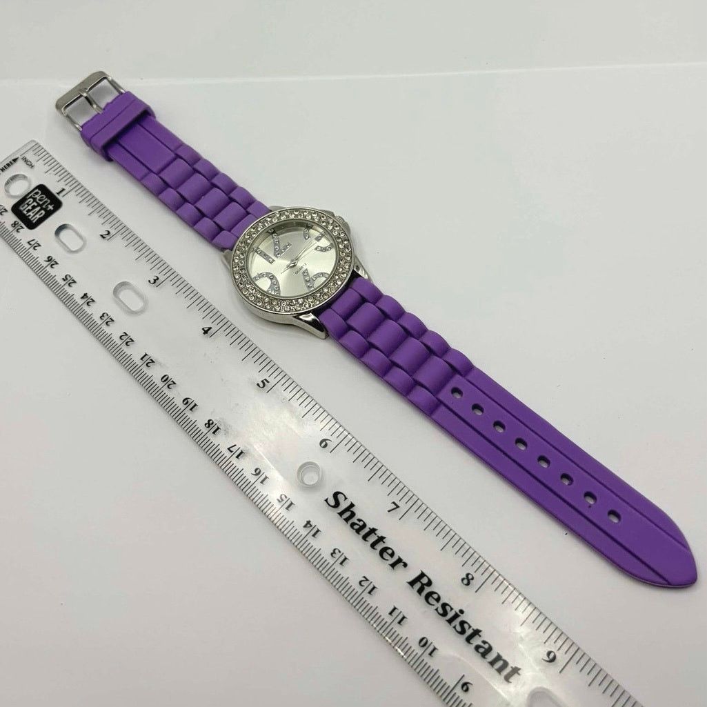 Other Purple & Silver Men’s Watch Size ONE SIZE - 4 Thumbnail