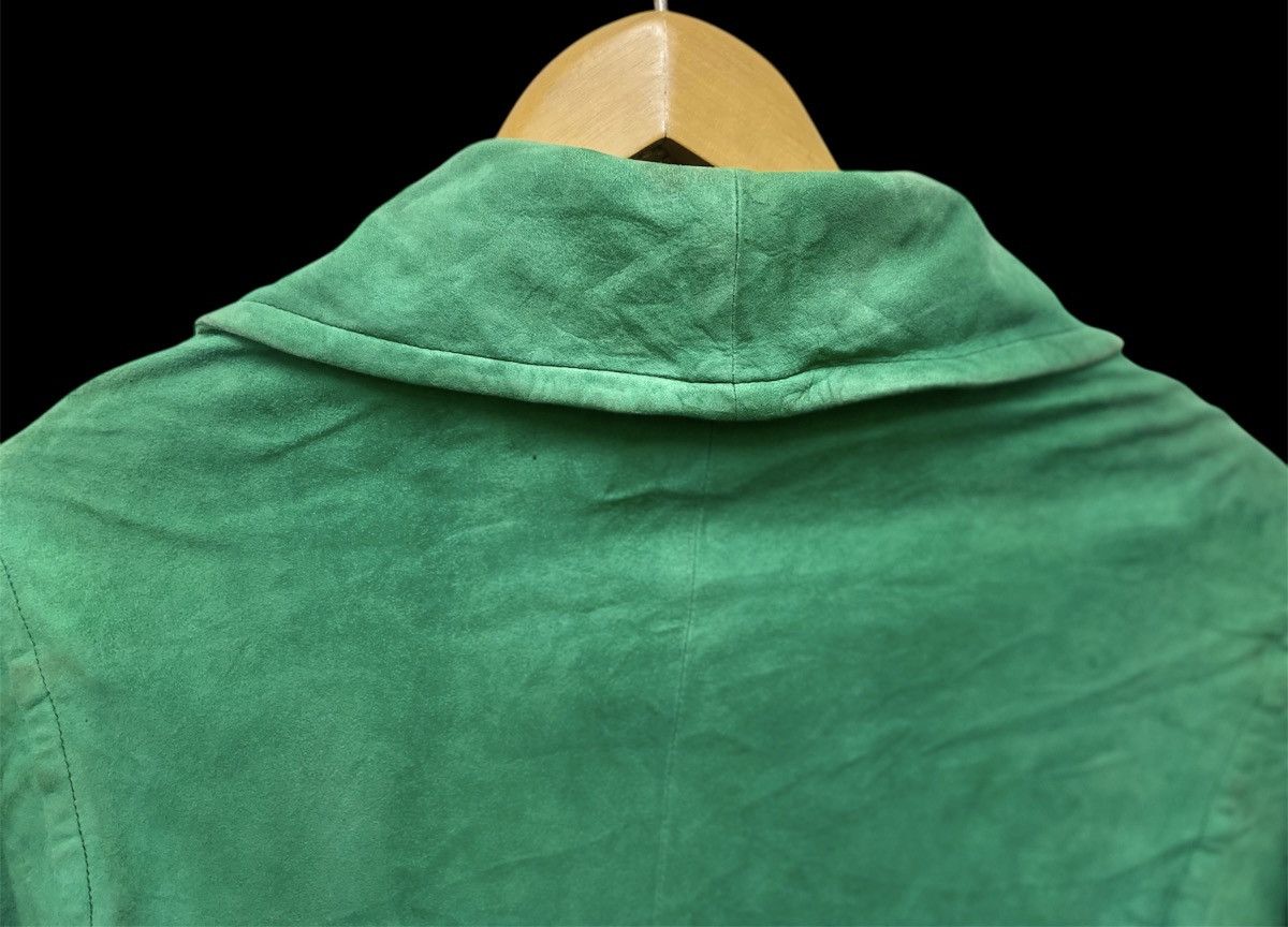 Lemaire × Loewe 🔥 Quick Sale 🔥 Loewe Madrid 1846 Green Leather Jacket Size M / US 6-8 / IT 42-44 - 4 Thumbnail