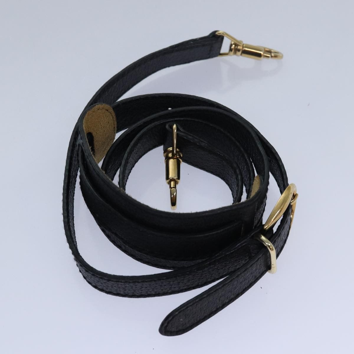 Gucci GUCCI Bamboo Vanity Hand Bag Leather Black 013 2122 013 2122 Size ONE SIZE - 13 Thumbnail