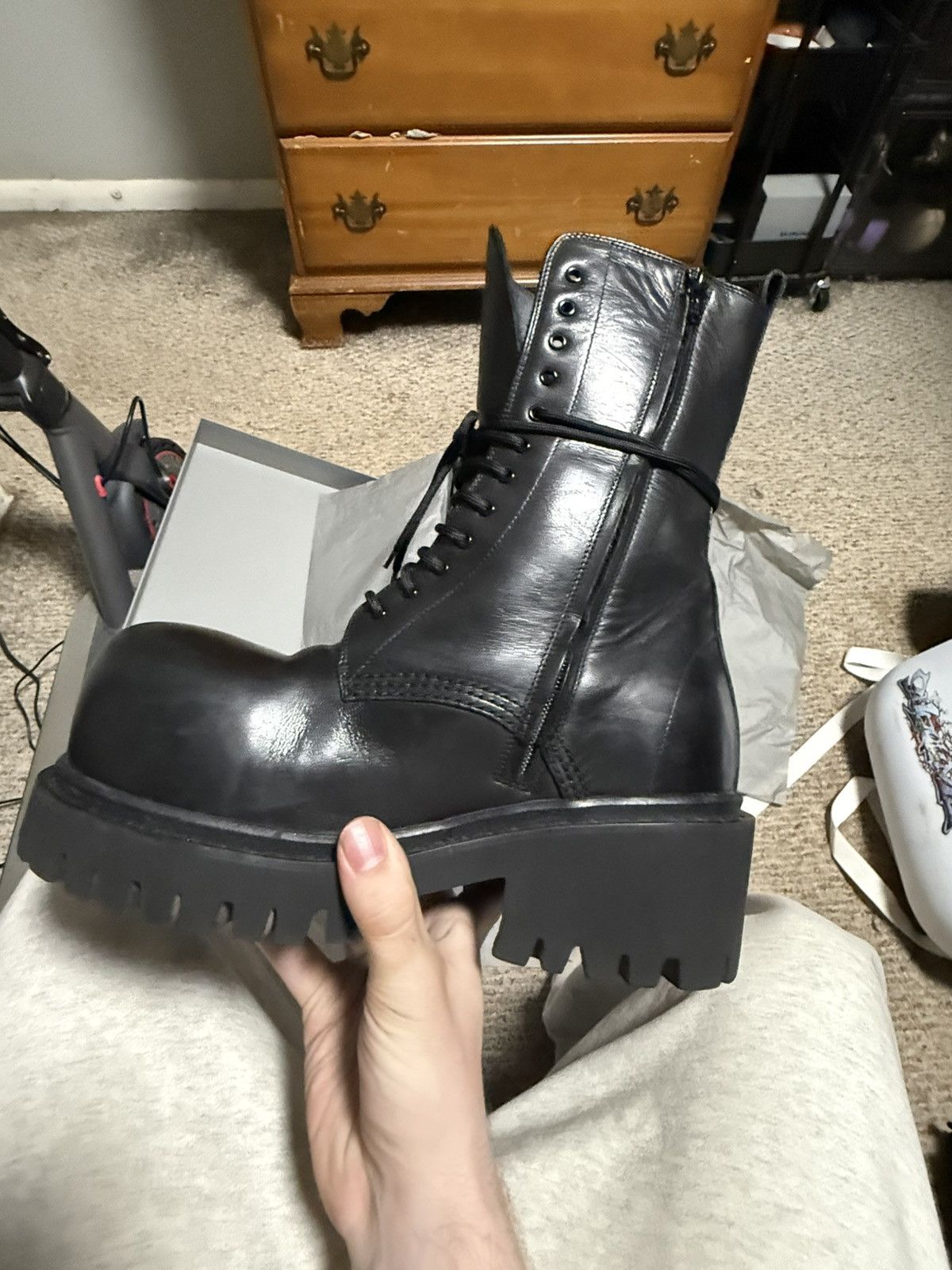 Balenciaga stomper bootie