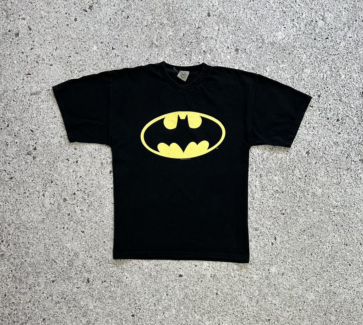 DC Comics × Vintage Rare Vintage 2006 Batman Logo Cartoon Movie Retro T-Shirt Size US XL / EU 56 / 4 - 2 Thumbnail