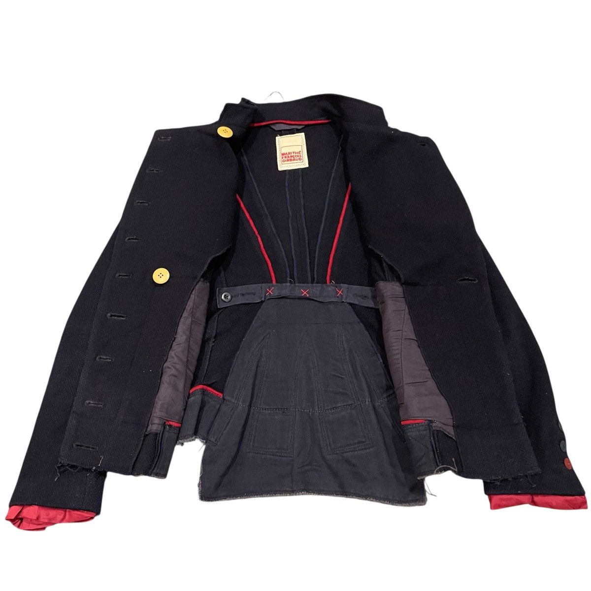 Marithe + Francois Girbaud Marithé François Girbaud Japanese Market Archival Wool Size M / US 6-8 / IT 42-44 - 6 Thumbnail