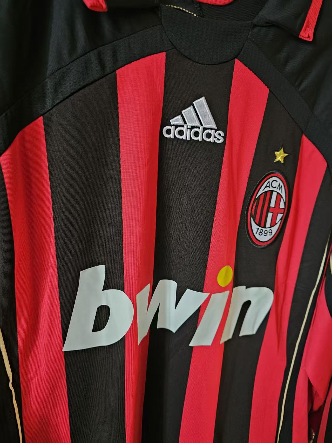 Other 2006 2007 AC Milan 22 Kaka Jersey Longsleeve Home Size US L / EU 52-54 / 3 - 3 Thumbnail