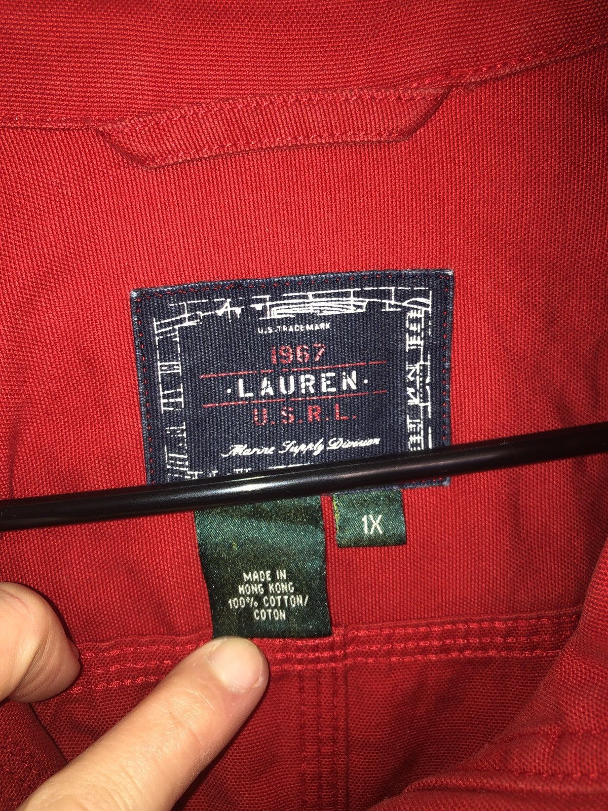 Polo Ralph Lauren × Vintage Vintage polo Ralph Lauren utility jacket Size US L / EU 52-54 / 3 - 3 Thumbnail