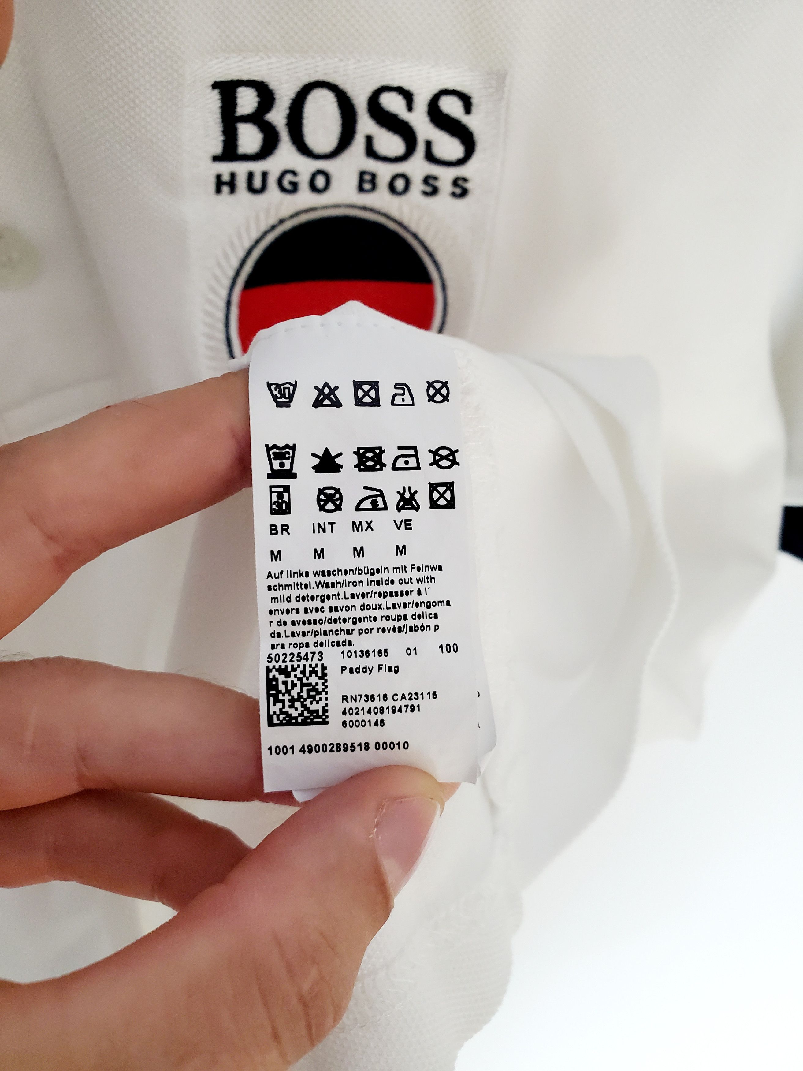 Hugo Boss × Japanese Brand Hugo Boss Germany Paddy Flag POLO Shirt new condition M Size US M / EU 48-50 / 2 - 5 Thumbnail
