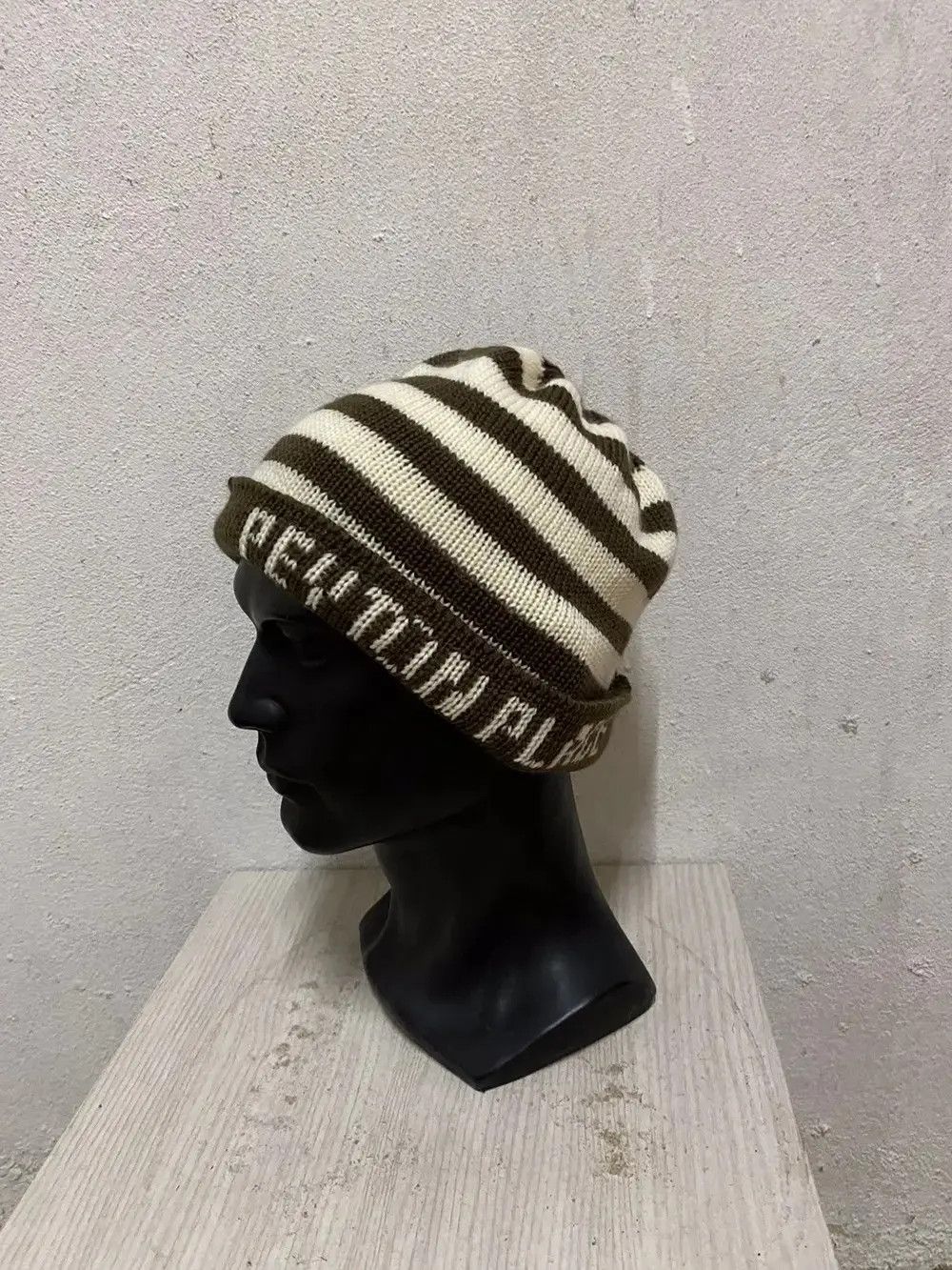 PPFM Peyton Place Stripe Design Rare Beanie Hat Size ONE SIZE - 2 Thumbnail