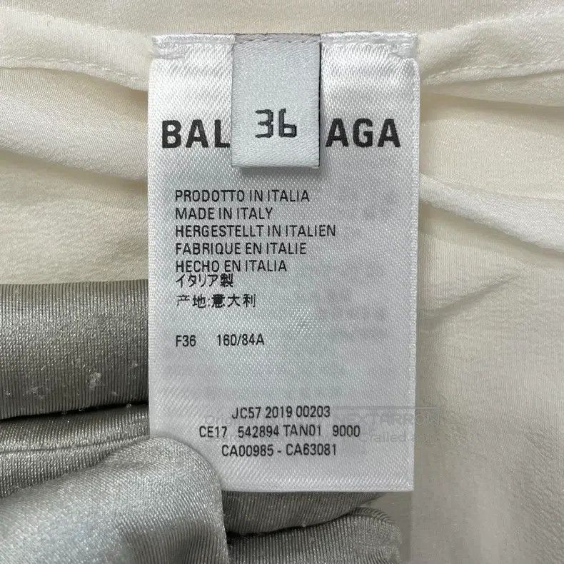 Balenciaga Balenciaga Red logo silk shirt Size XS / US 0-2 / IT 36-38 - 6 Thumbnail