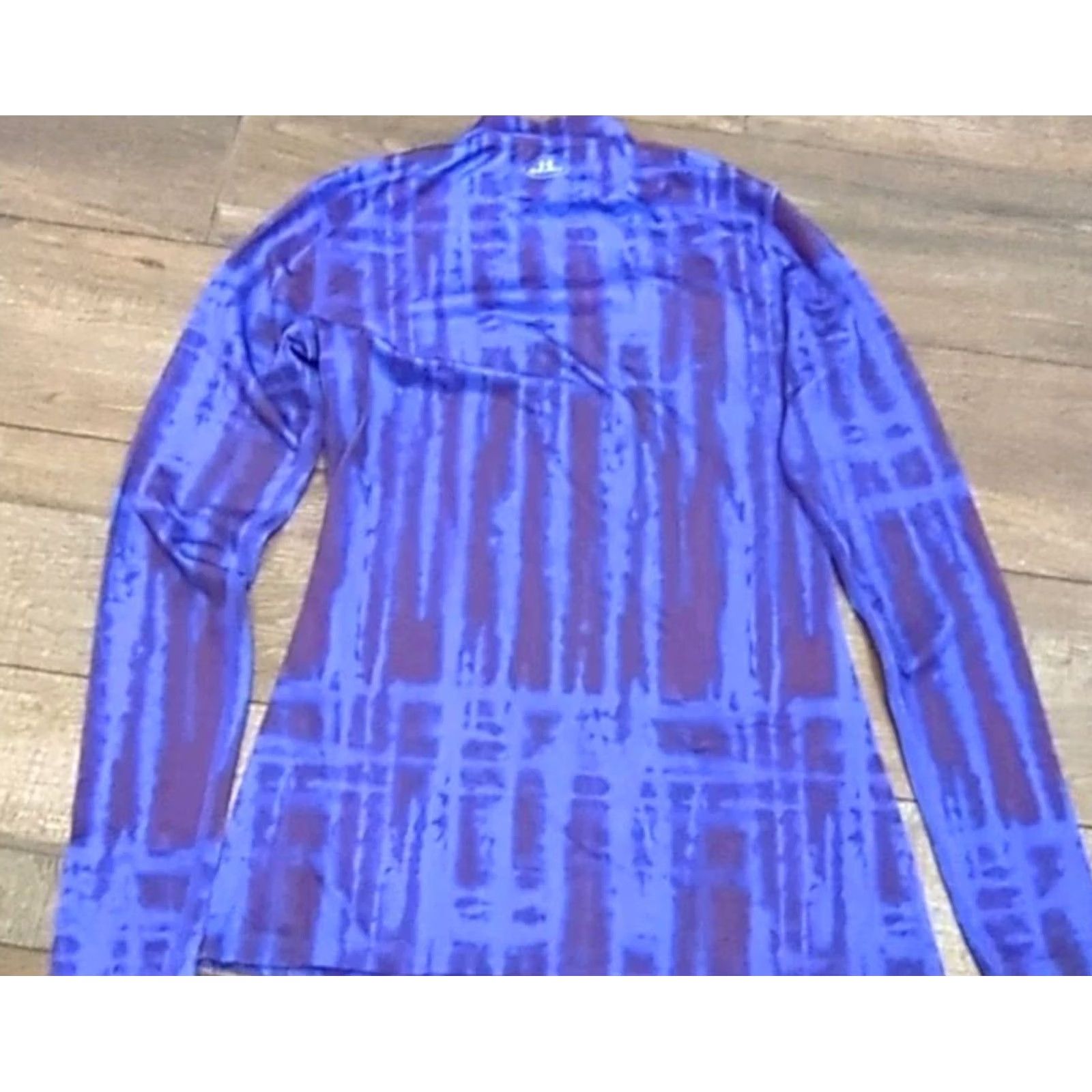 Under Armour Under Armour T-Shirt Women Crew Neck Polyester Purple Size M Long Sleeve Geometric Basic Top Clothing Size M / US 6-8 / IT 42-44 - 4 Thumbnail