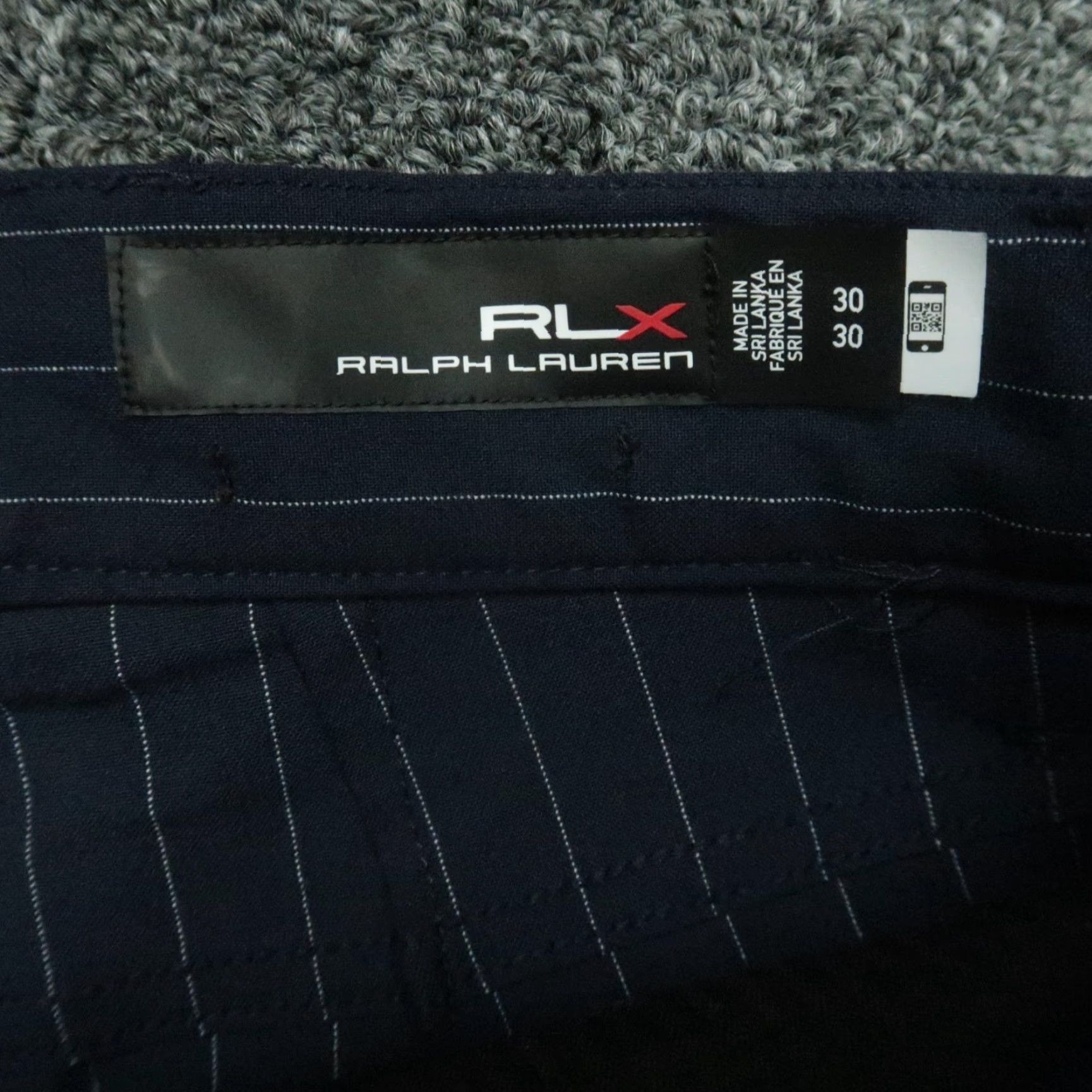RLX Ralph Lauren RLX Ralph Lauren Pants Men 28x29 Blue Pinstripe Performance Golf Chino Trouser Size US 28 / EU 44 - 3 Thumbnail