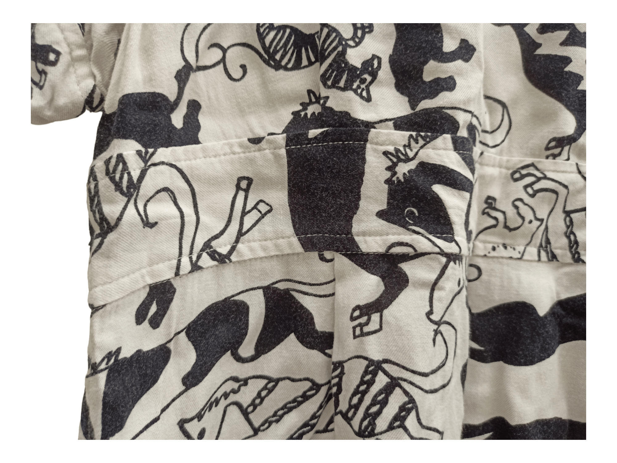Issey Miyake Mercibeaucoup By Issey Miyake Full Printed Runway Blouses Size M / US 6-8 / IT 42-44 - 19 Thumbnail