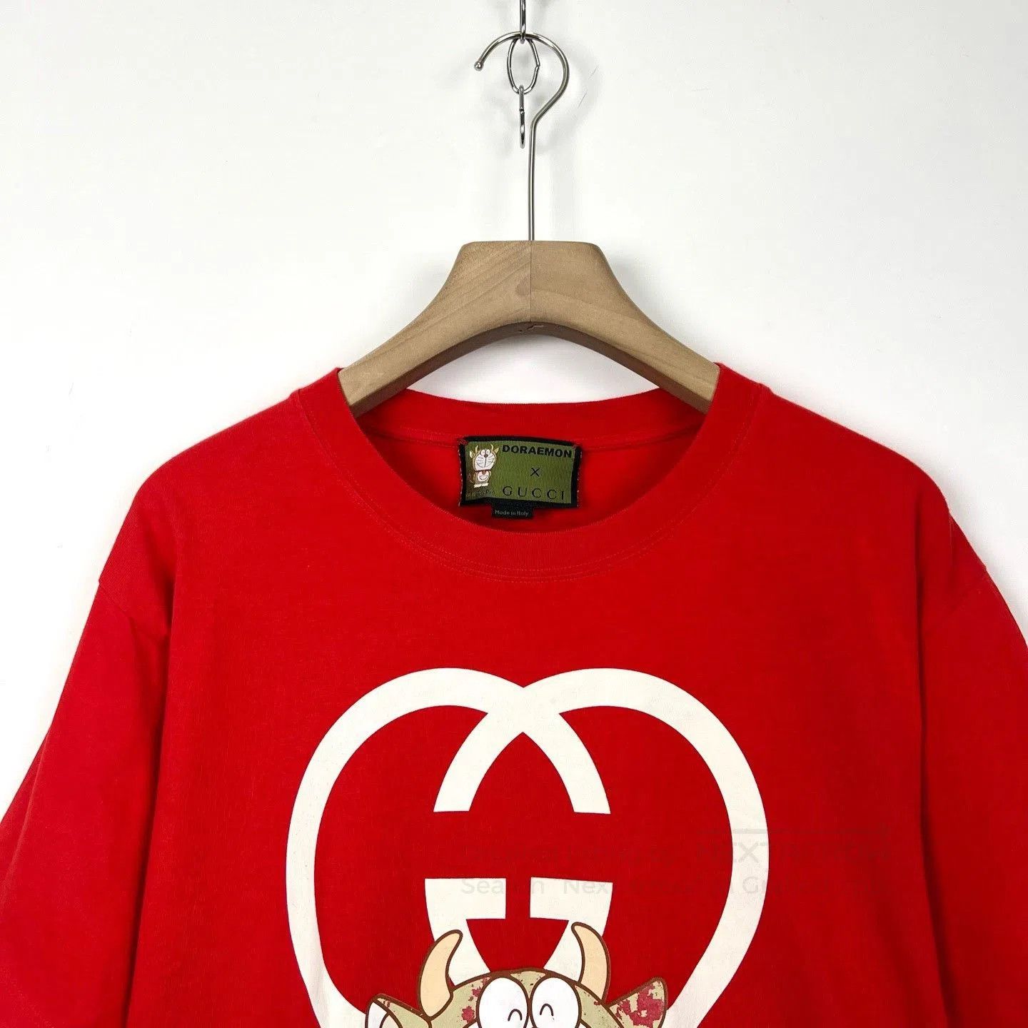 Gucci Gucci x Doraemon Red Loose Short-Sleeve. Size XS / US 0-2 / IT 36-38 - 3 Thumbnail