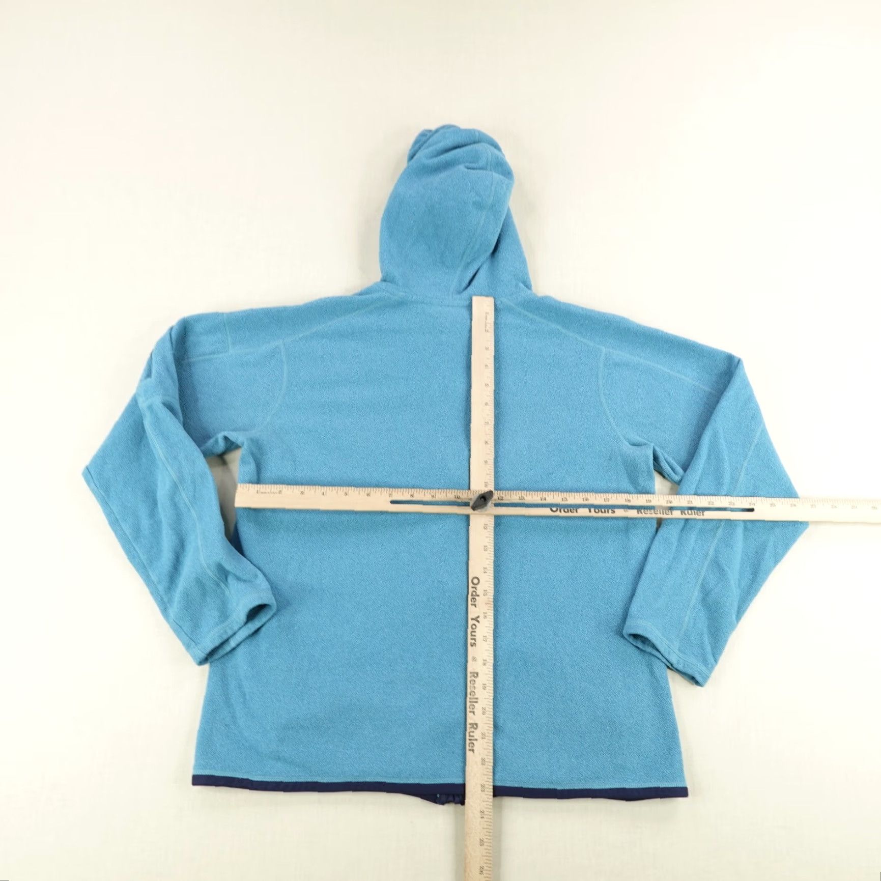 Patagonia Patagonia Jacket Womens Large Blue Aravis Hoody Fleece Hoodie Full Zip Sweater Size L / US 10 / IT 46 - 6 Thumbnail