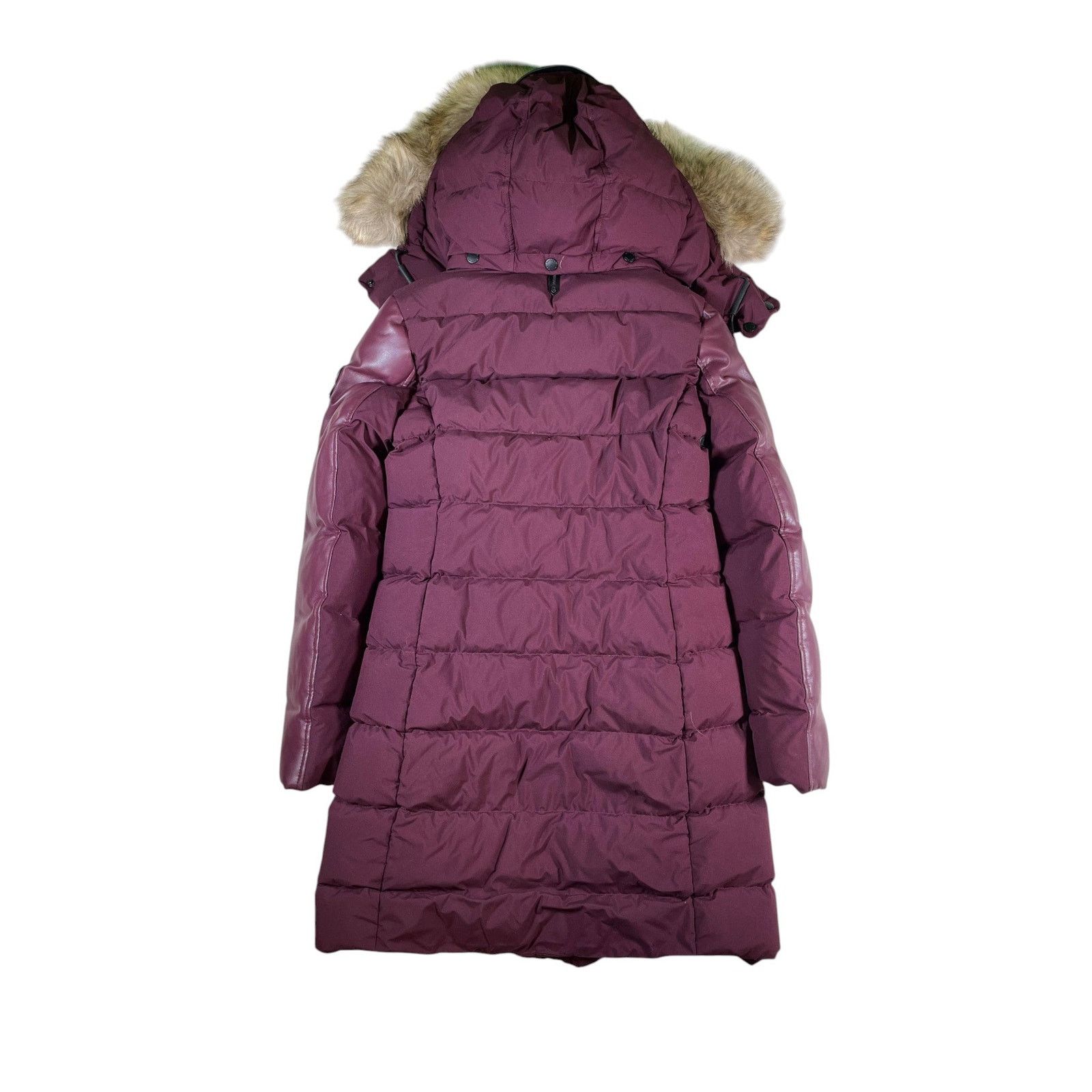 Rudsak Rudsak Sleeve Matte Down Leather Puffer Jacket Size US XS / EU 42 / 0 - 2 Thumbnail