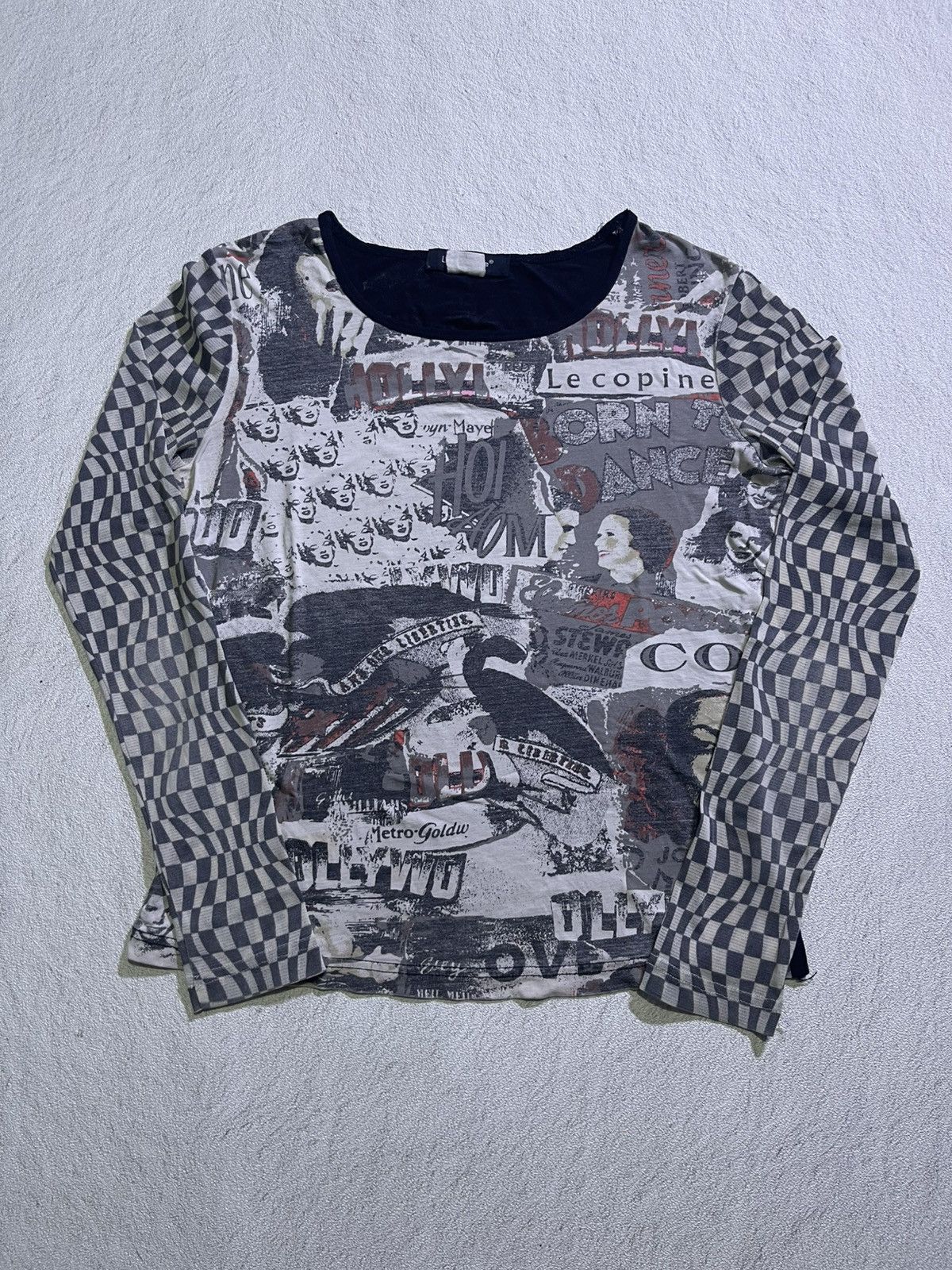 Hysteric Glamour VTG Y2K Le.copine long tshirt ifsix LGB style Size US M / EU 48-50 / 2 - 1 Thumbnail