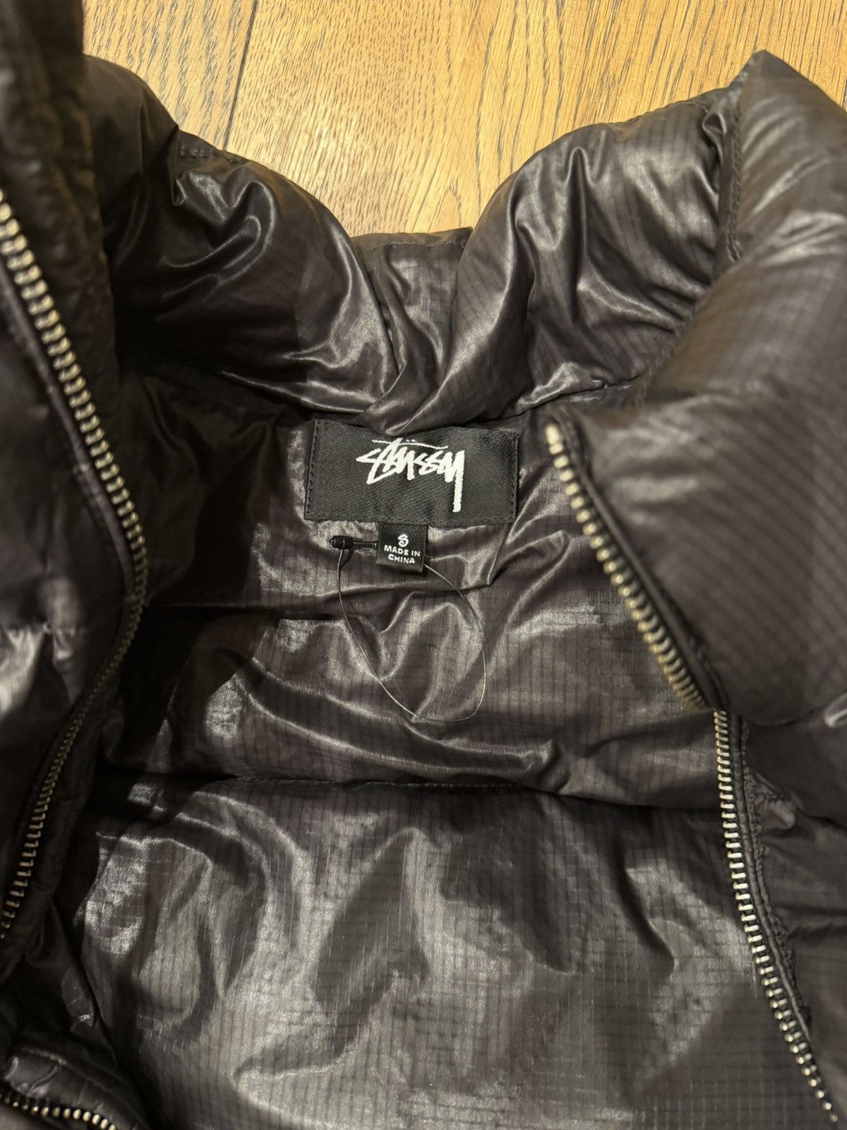 Stussy Stussy ripstop black nylon puffer Size US S / EU 44-46 / 1 - 6 Thumbnail