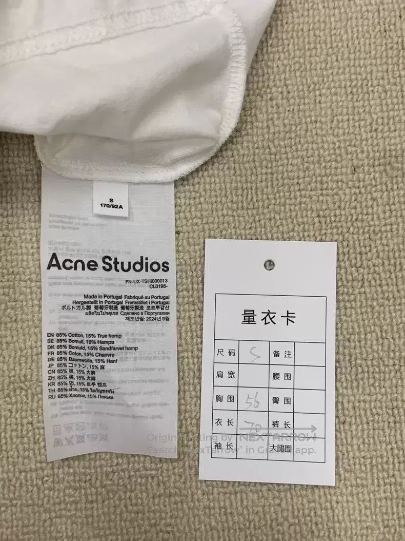 Acne Studios Acne Studios 1996 series emblem loose retro spray-painted Size US S / EU 44-46 / 1 - 4 Thumbnail