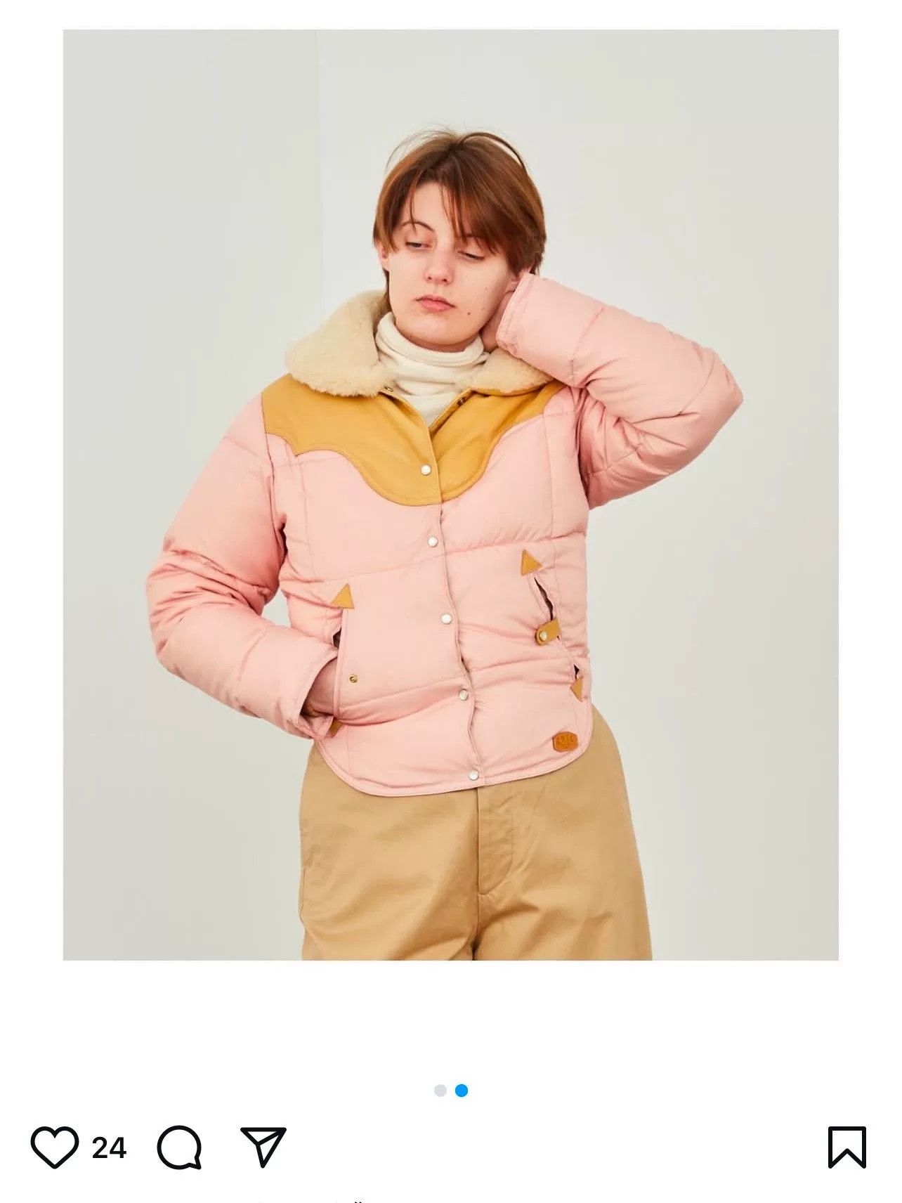Nigel Cabourn Classic Women's Down Jacket by Nigel Cabourn Size M / US 6-8 / IT 42-44 - 1 Thumbnail