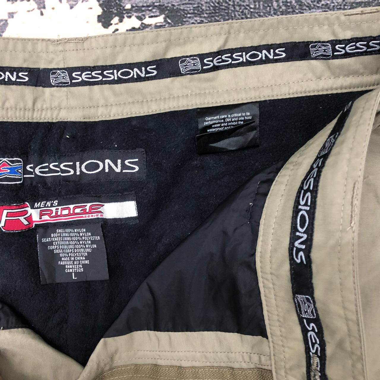 Sessions P558 SESSIONS MENS RIDGE SKI WINTER PANTS Size US 36 / EU 52 - 6 Thumbnail