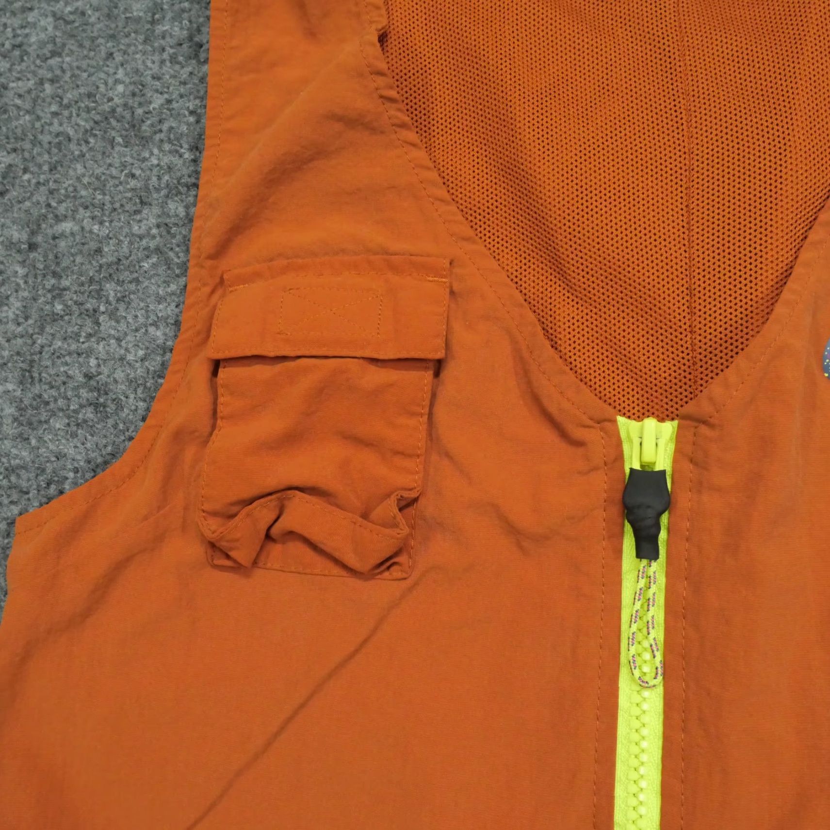 Nike Nike Romper Womens Small Orange Icon Clash Sleeveless Outdoors Size 28" / US 6 / IT 42 - 3 Thumbnail