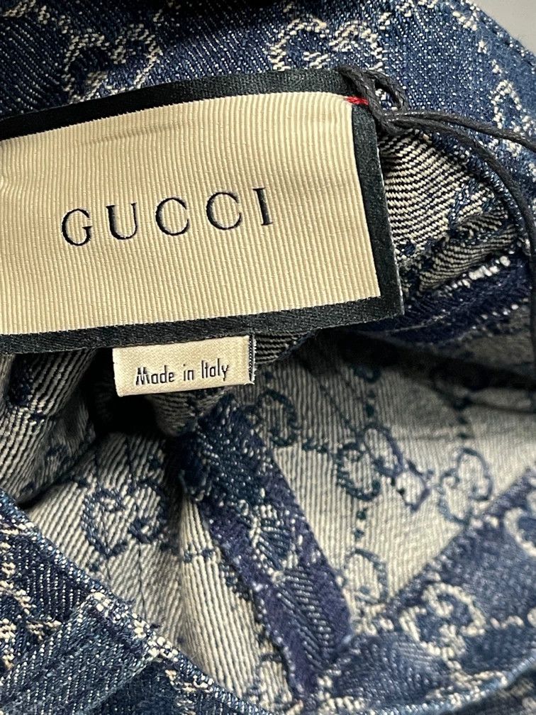 Gucci Gucci GG Monogram Denim Shorts Size 36 Size 25" / US 0 / IT 36 - 6 Thumbnail