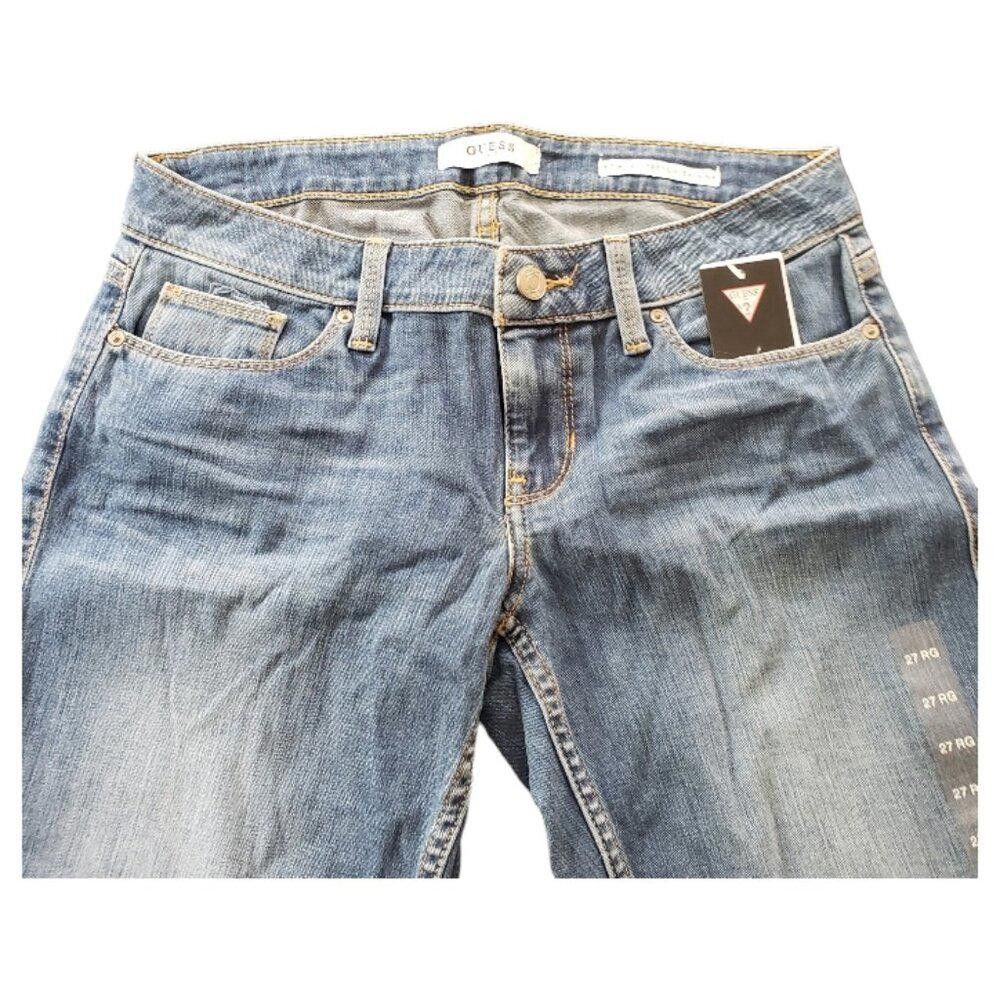 Designer CT1234 Guess Los Angeles NWT Power Stretch Skinny Jeans Size 27" / US 4 / IT 40 - 3 Thumbnail