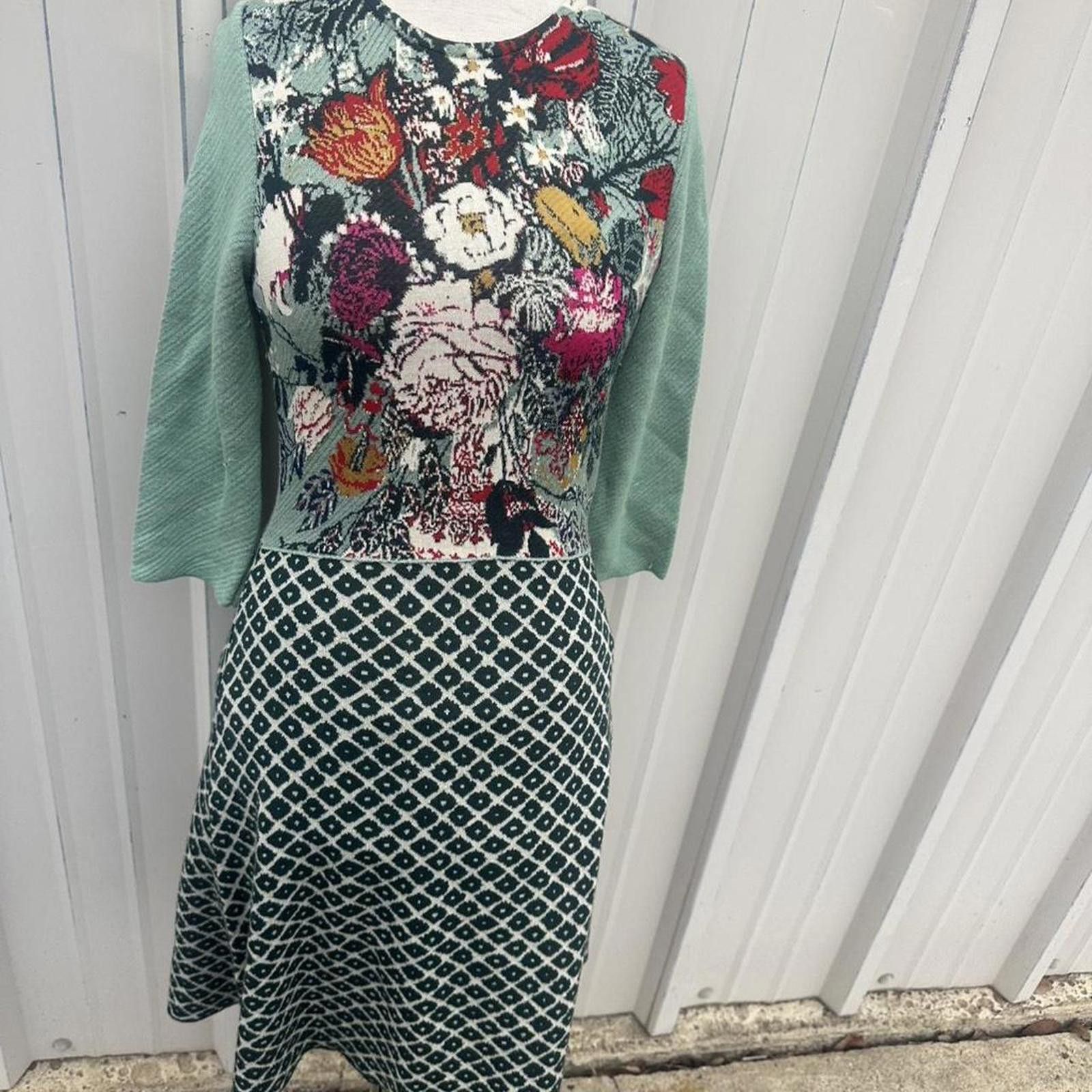 Other l Aldomartins midi dress with 3/4 sleeves #floral #mididress Size S / US 4 / IT 40 - 2 Thumbnail