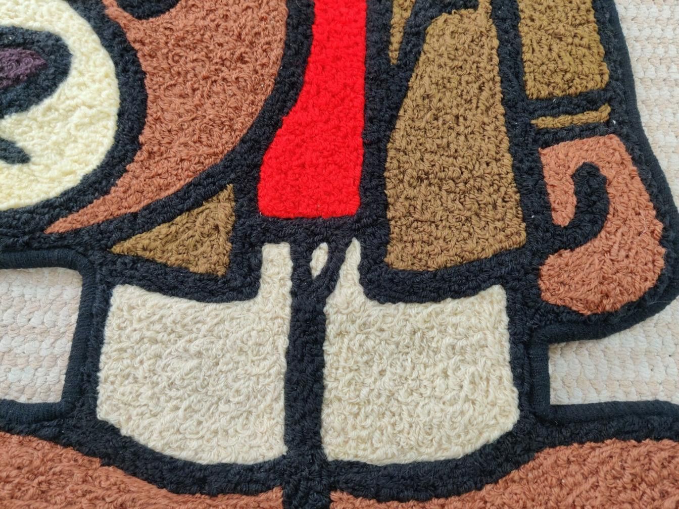 Other Kanye West College Dropout Inspired Wool Thread Carpet Size ONE SIZE - 4 Thumbnail