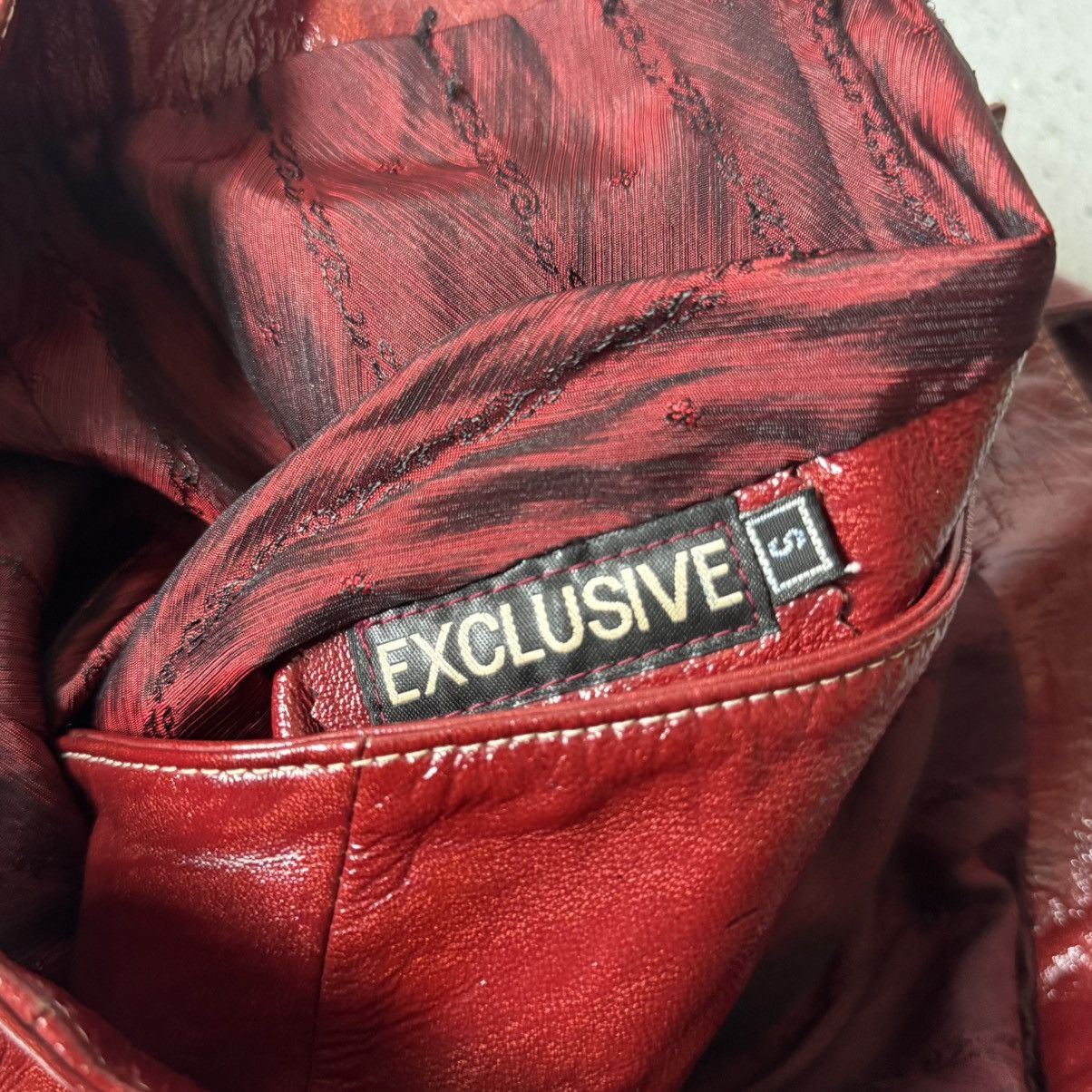 Hysteric Glamour Amazing Vintage Y2K Red Leather Jacket Size S / US 4 / IT 40 - 15 Thumbnail