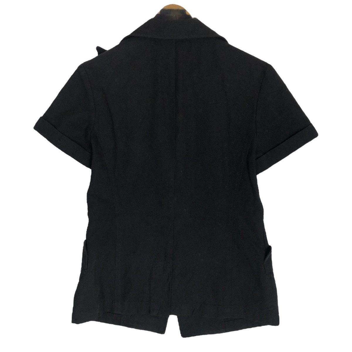 Yohji Yamamoto Vintage Yohji Yamamoto Noir S/S 2005 Cotton Canvas Jacket Size S / US 4 / IT 40 - 9 Thumbnail