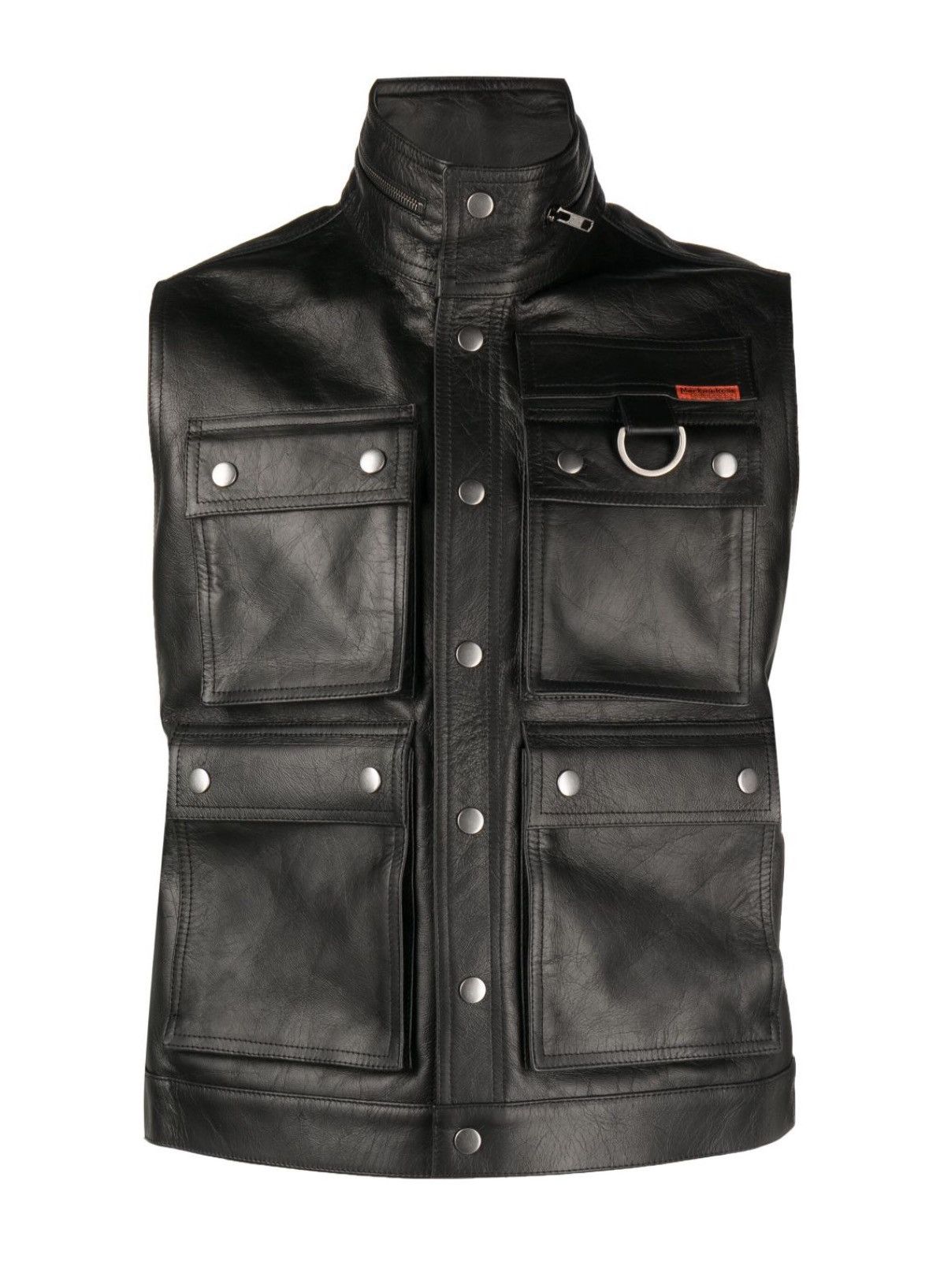 Martine Rose Martine Rose polished-finish button-fastening jacket Size US M / EU 48-50 / 2 - 7 Thumbnail