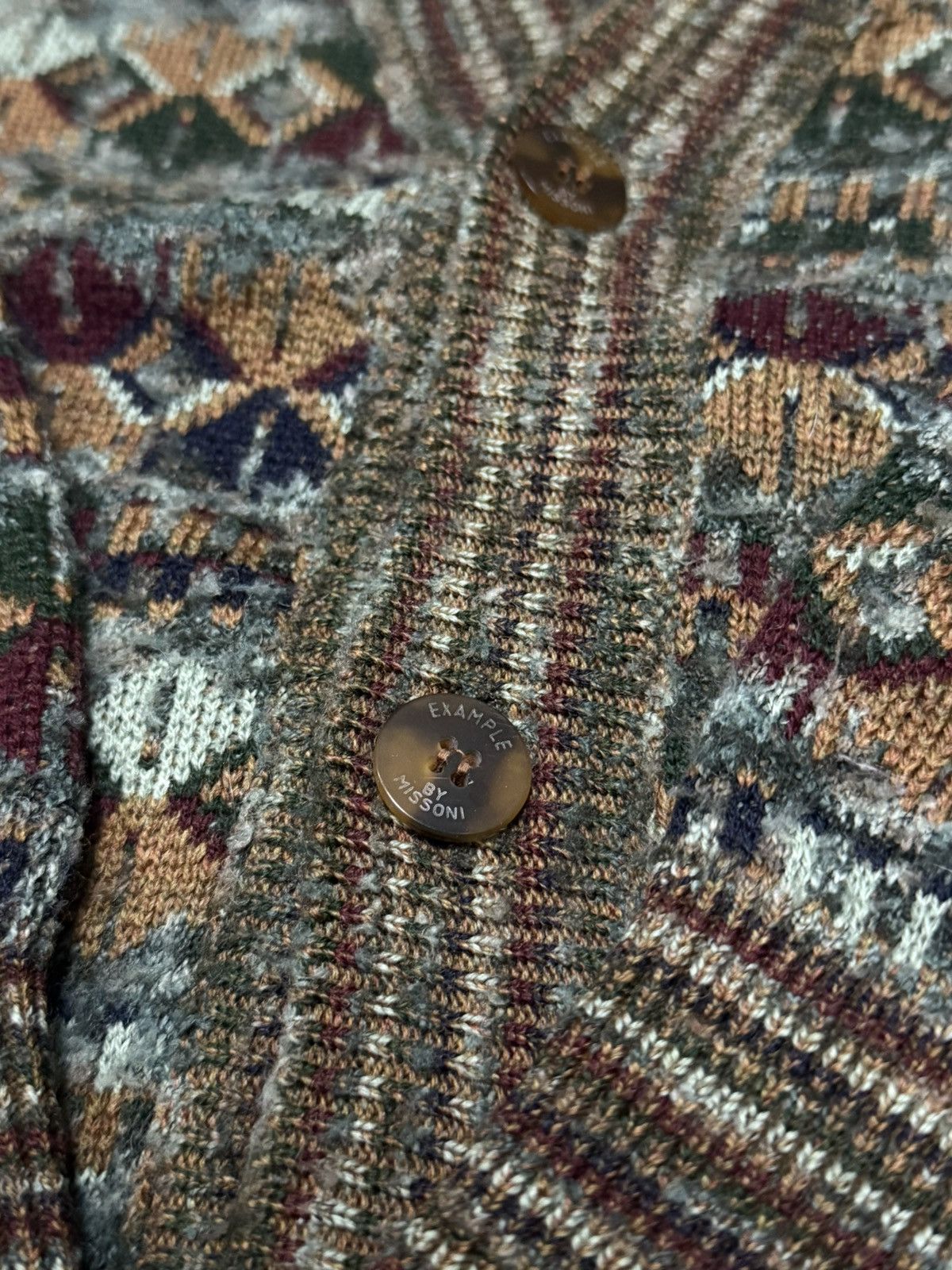 Missoni Missoni Example Abstract Multicolor Knitted Sweater S Size US S / EU 44-46 / 1 - 6 Thumbnail