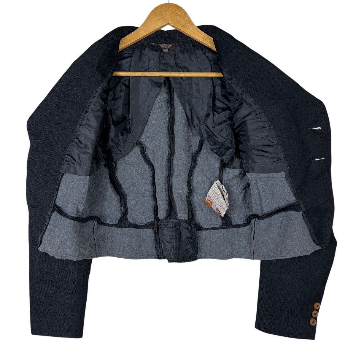 Comme des Garcons AD 2004 ROBE DE CHAMBRE COMME DES GARCONS CROPPED JACKET Size L / US 10 / IT 46 - 10 Thumbnail