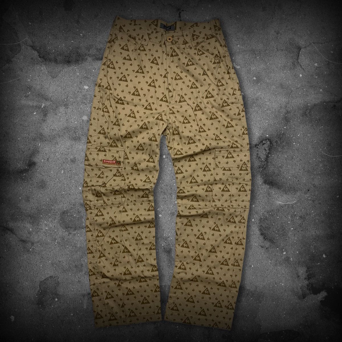 Le Coq Sportif Le Coq Sportif Monogram Cargo Pants Utility Military Style Size US 30 / EU 46 - 1 Thumbnail