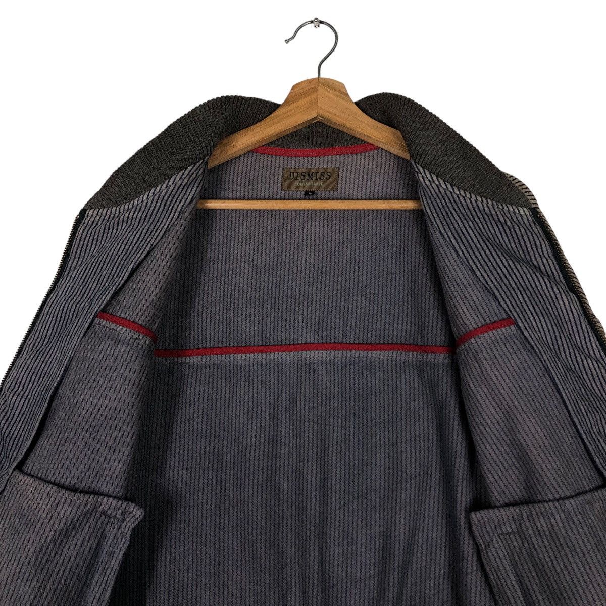 Japanese Brand 🔥Vtg Herringbone Bomber Jacket Dismiss Issey Miyake Size US M / EU 48-50 / 2 - 12 Thumbnail