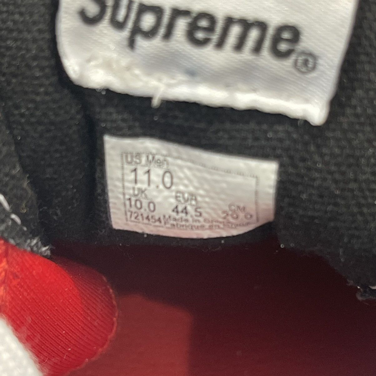Supreme × Vans Vans Nate Lowman Supreme Skate Grosso Mid (Unreleased) Size US 11 / EU 44 - 15 Thumbnail