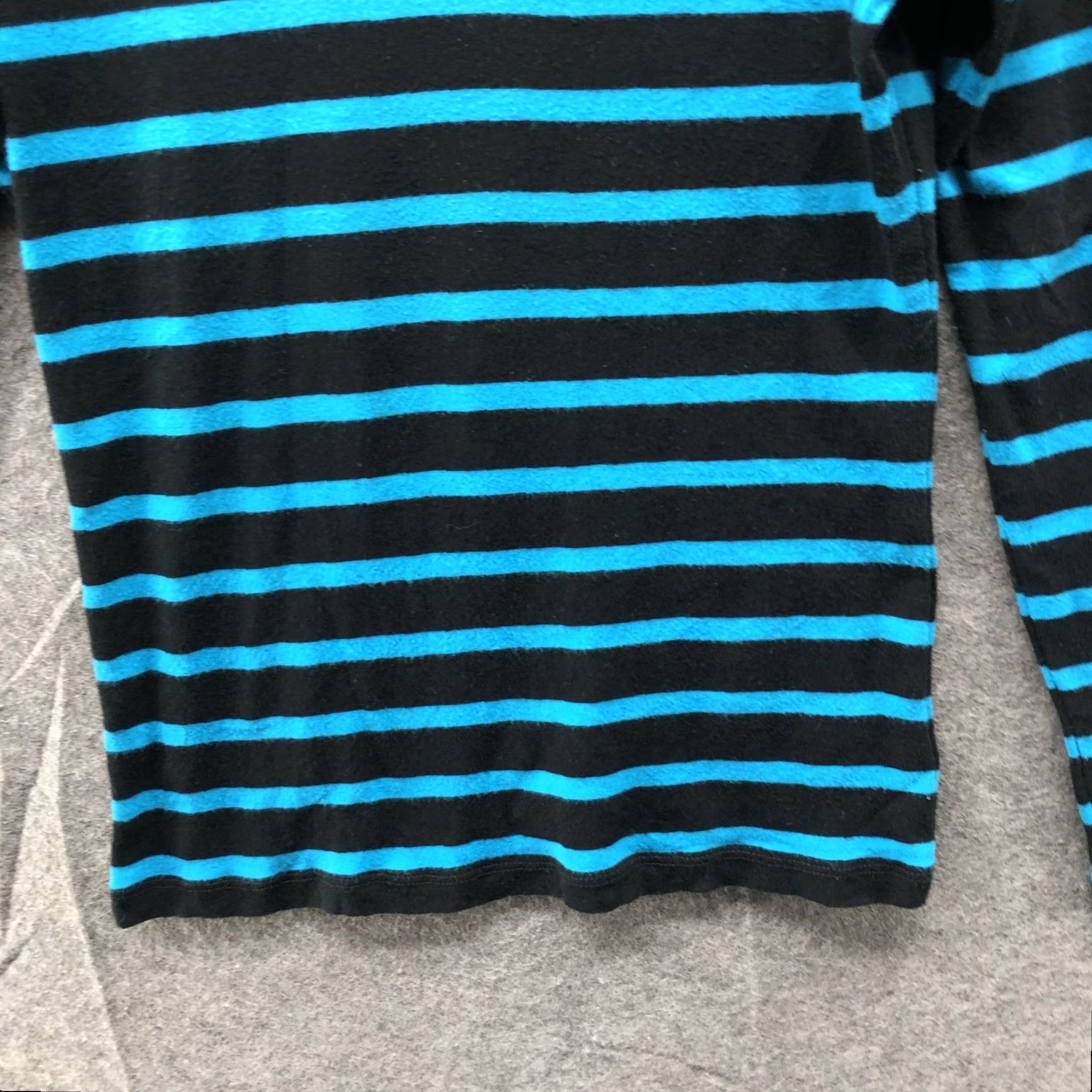 Ralph Lauren Lauren Ralph Lauren Crewneck Long Sleeve T Shirt Womens M Blue Striped Button Size M / US 6-8 / IT 42-44 - 4 Thumbnail