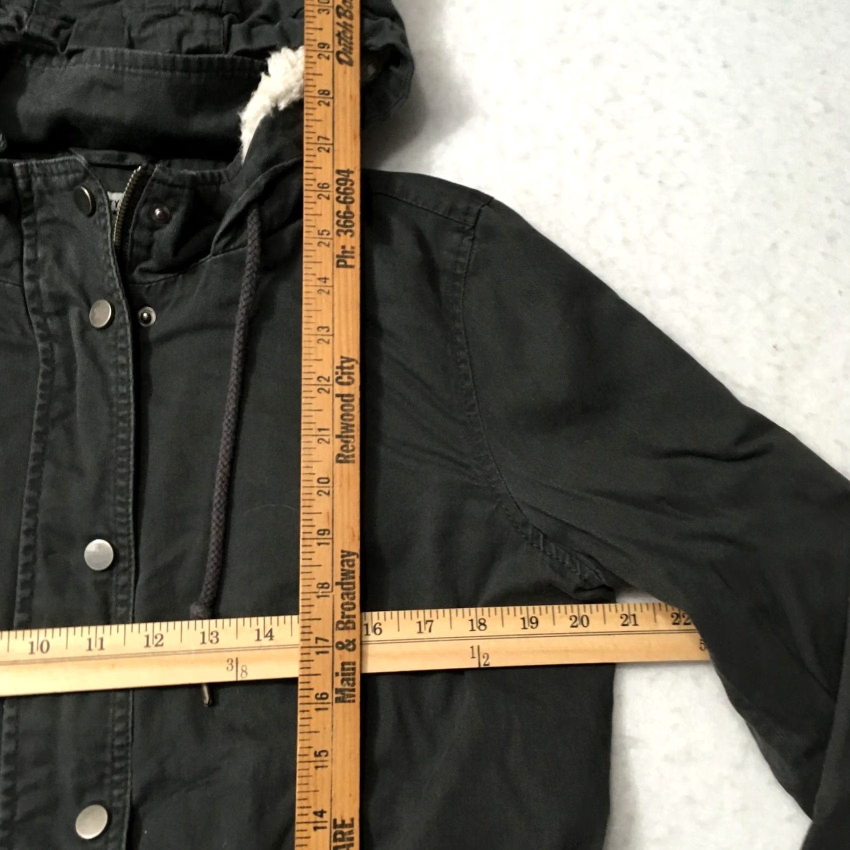 Vintage Celebrity Pink Coat jacket Hooded Womens Size M Gray Zippers Puffer Jacket Winter Fall Casual Medium Women Size M / US 6-8 / IT 42-44 - 5 Thumbnail