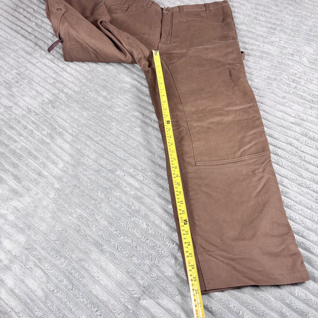 Other Five Brother Pants Mens 40x30 Brown Sherpa Lined Double Knee Size US 40 / EU 56 - 9 Thumbnail