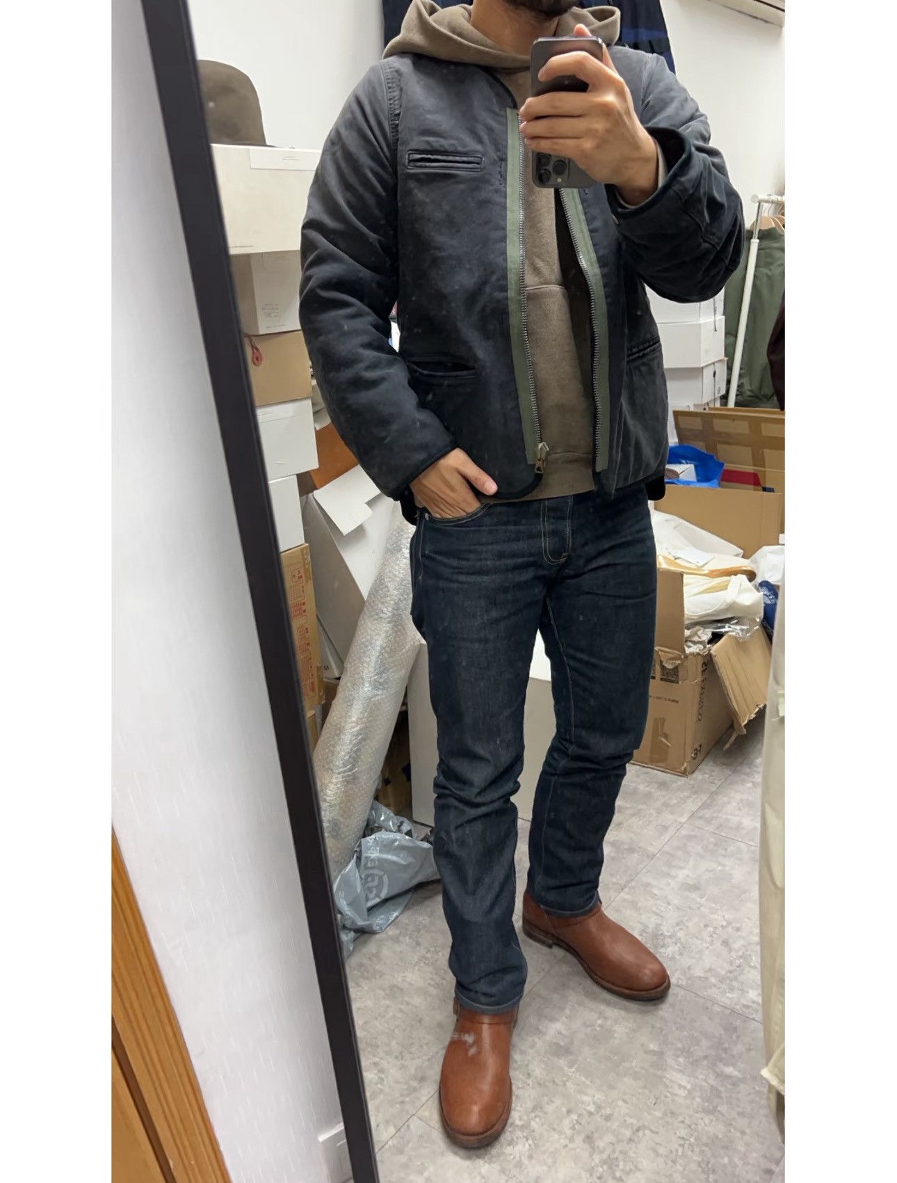Visvim VISVIM 22AW C/D LINER JKT（reversible） IRIS CONTRARY DEPT Size US M / EU 48-50 / 2 - 3 Thumbnail