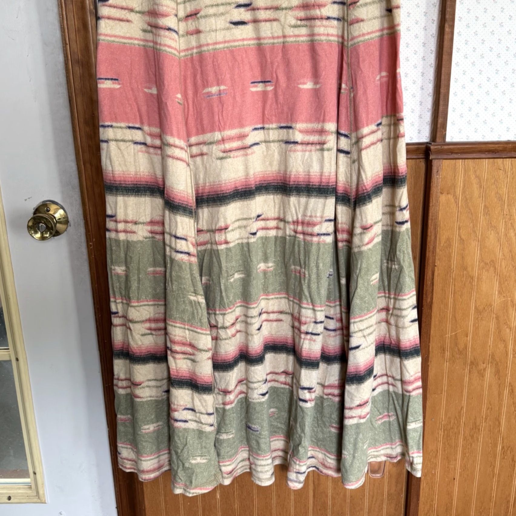 Ralph Lauren Lauren Ralph Lauren Maxi Dress Womens Large Southwestern Aztec Cowgirl Boho Long Size L / US 10 / IT 46 - 7 Thumbnail