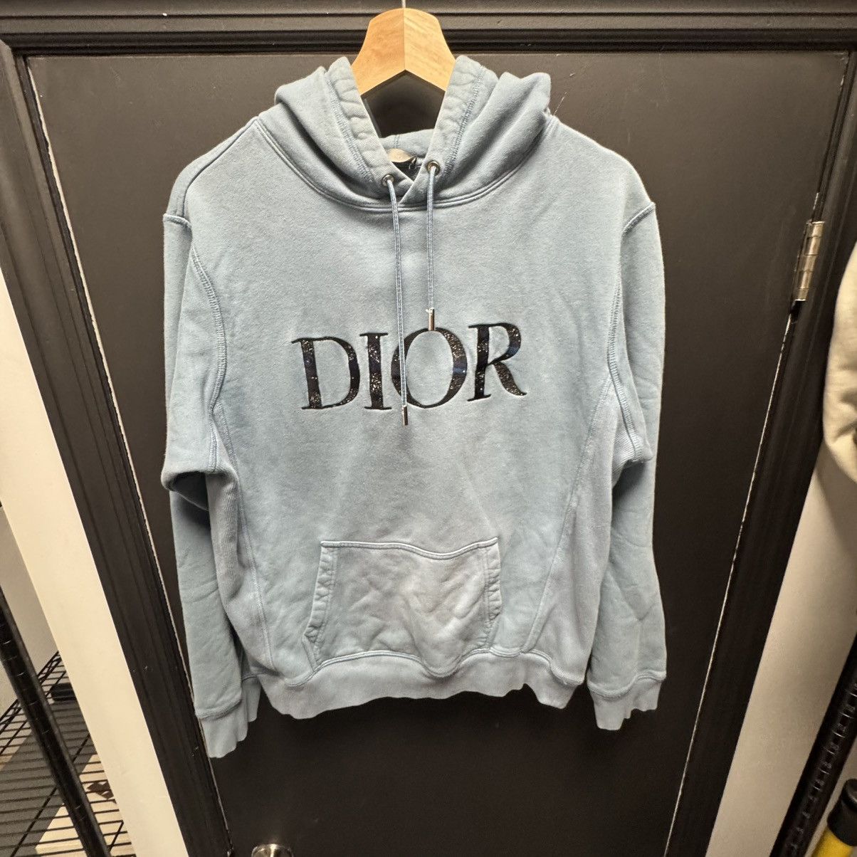 激レア！Dior x Peter Doig フード付きXSパーカー　男女兼用 Dior x Peter Doig Fleece Jacket Black Men's - US