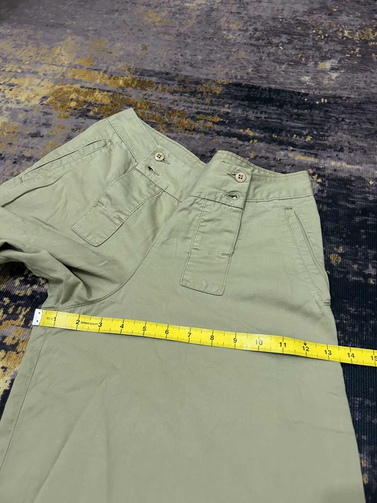 Zucca zucca travail open button front rise shortpans Size US 29 - 16 Thumbnail