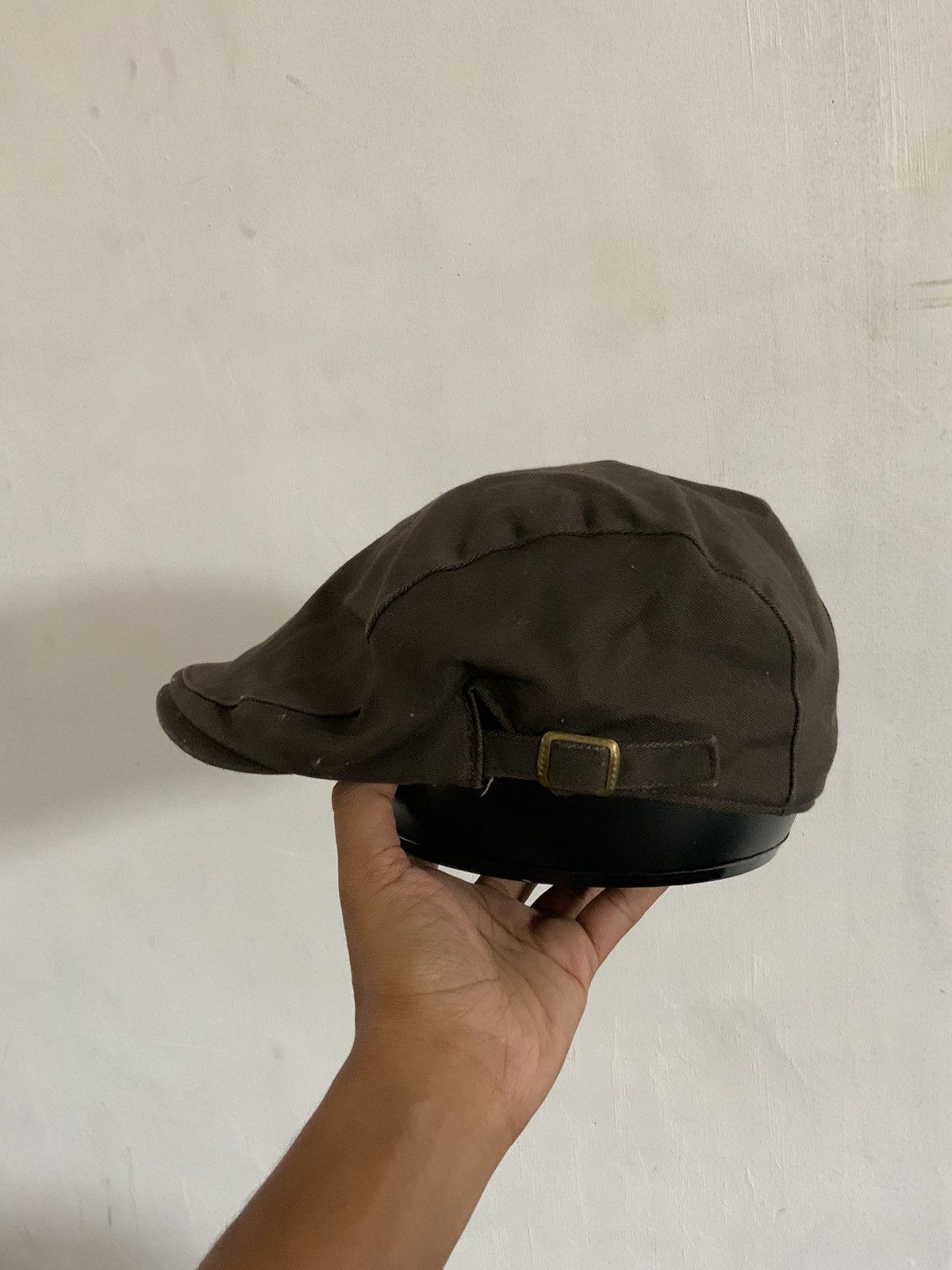 Japanese Brand Hide Trading Black Fade Flat Baretta Hat Size ONE SIZE - 2 Thumbnail