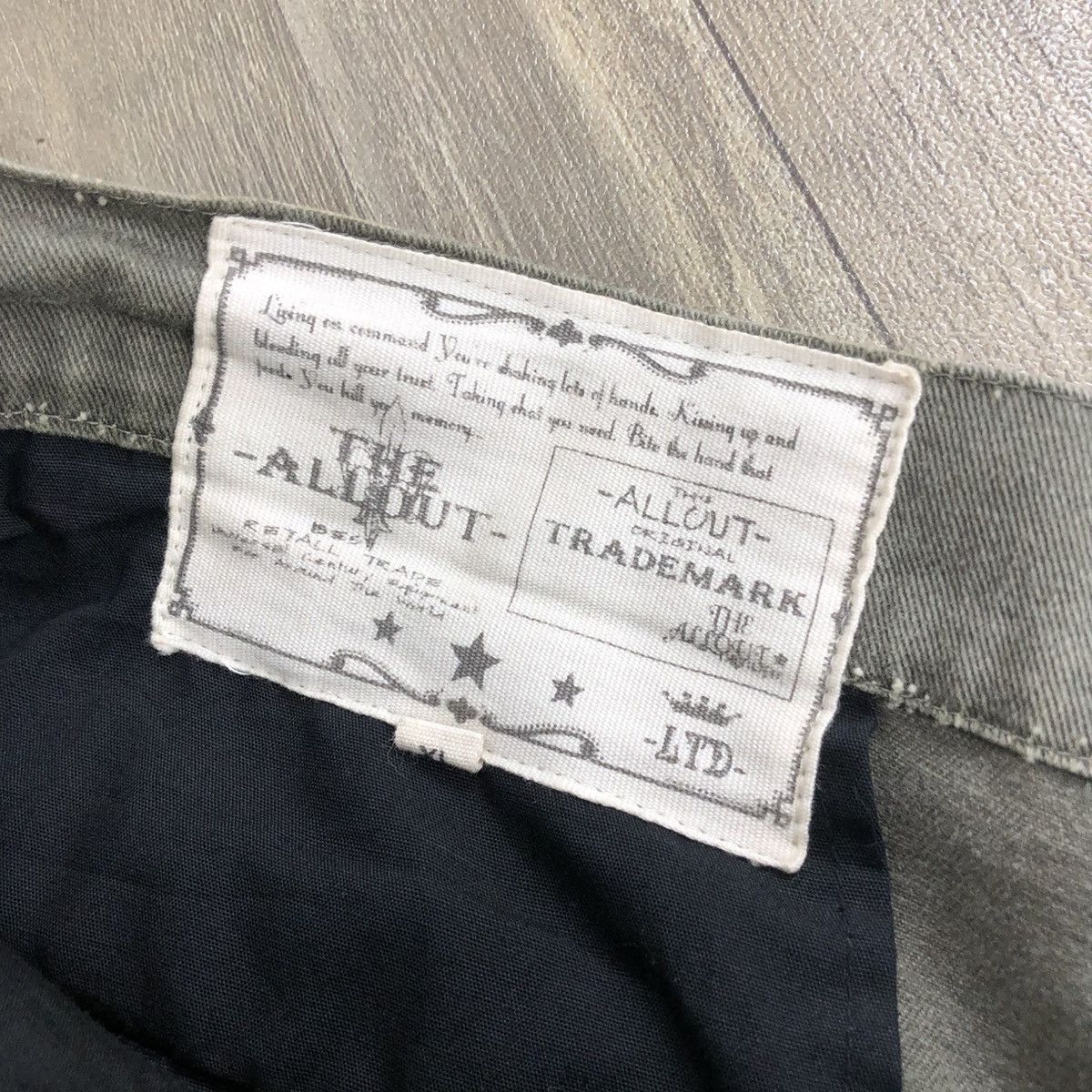If Six Was Nine × Japanese Brand 2000's All Out Hysteric Glamour Style Bondage Flared Pants Size US 33 - 9 Thumbnail